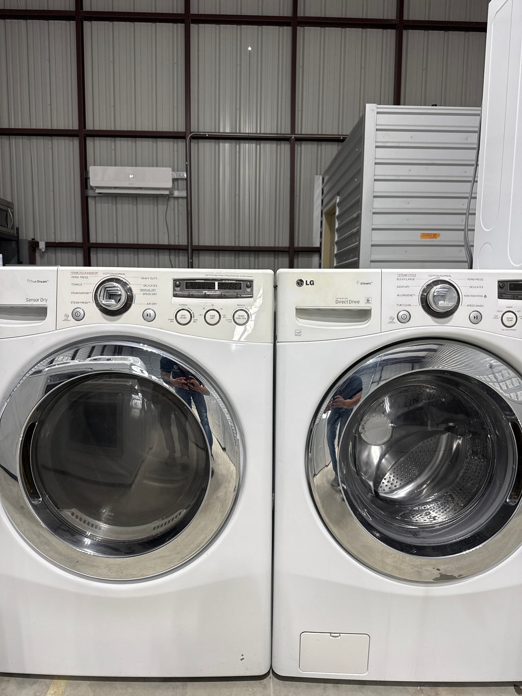 LG Front Load Washer & Electric Dryer Set - Refurbished | Austin TX