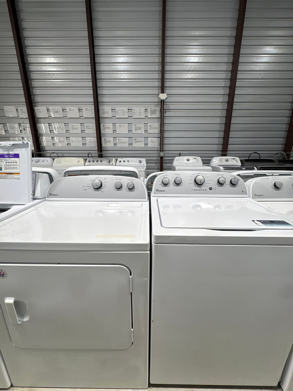 Whirlpool Top Load Washer & Electric Dryer Set - Refurbished | Austin TX