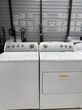 Whirlpool Imperial (Old School - Mechanical Knob)Top Load Washer & Gas Dryer Set - Refurbished | Austin TX