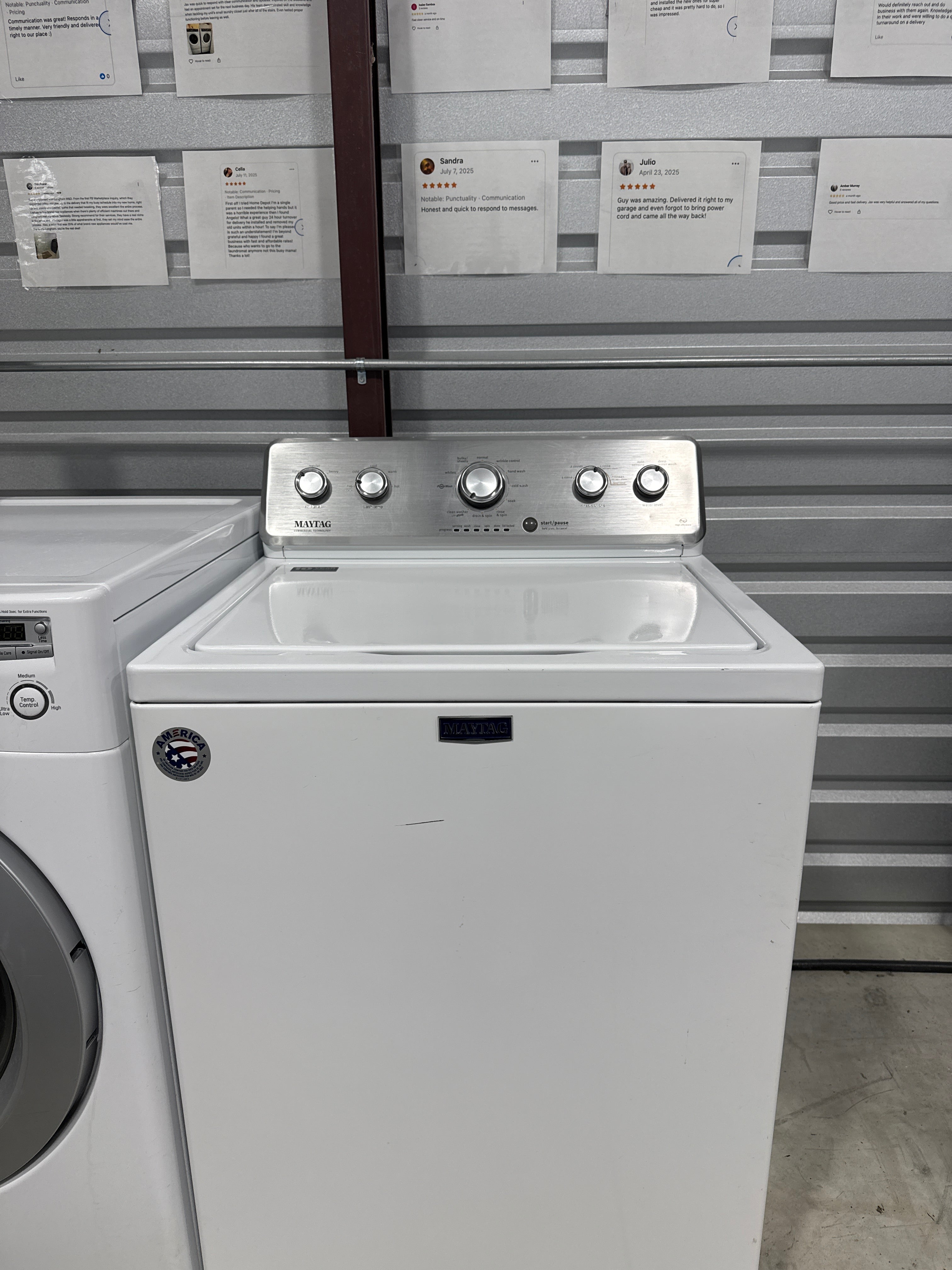 Maytag Commercial Technology Top Load Washer - Refurbished | Austin TX