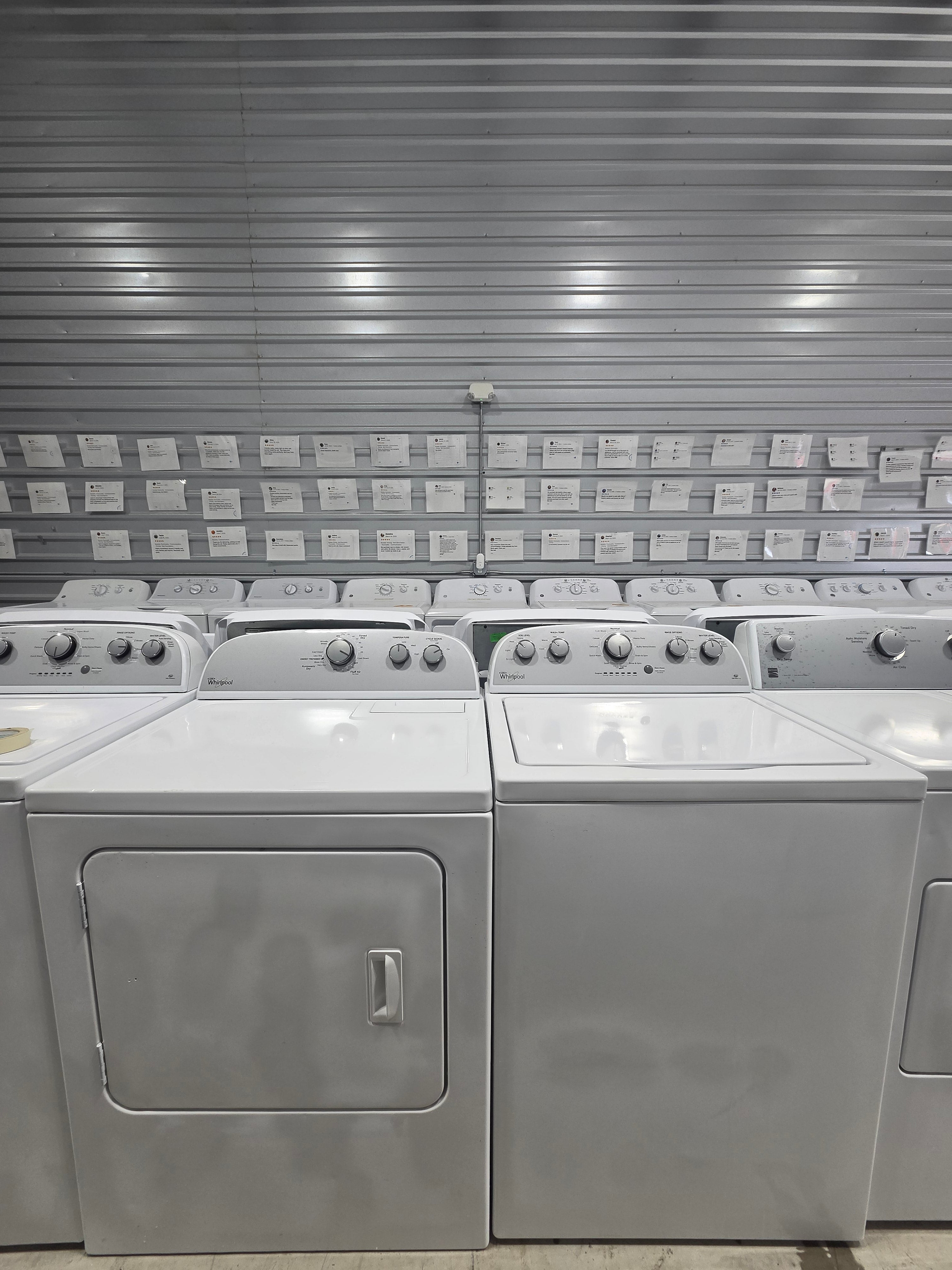Whirlpool Top Load Washer & Electric Dryer Set - Refurbished | Austin TX