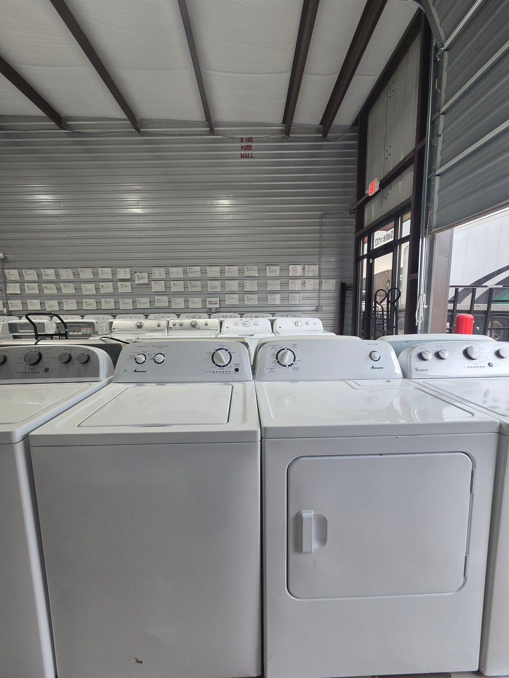 Amana Top Load Washer & Electric Dryer Set - Refurbished | Austin TX