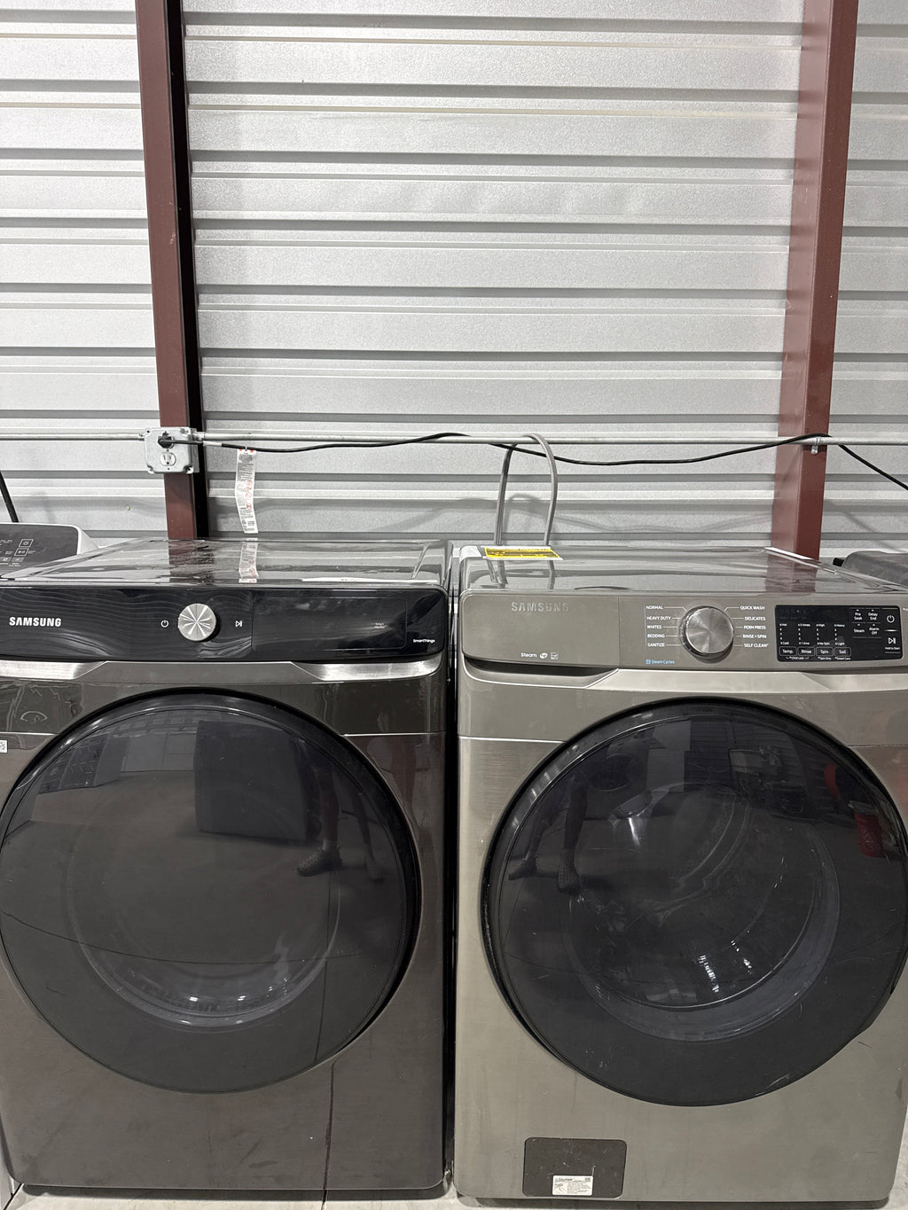 Samsung Front Load Steam HE Washer & Gas Dryer Set - Refurbished | Austin TX