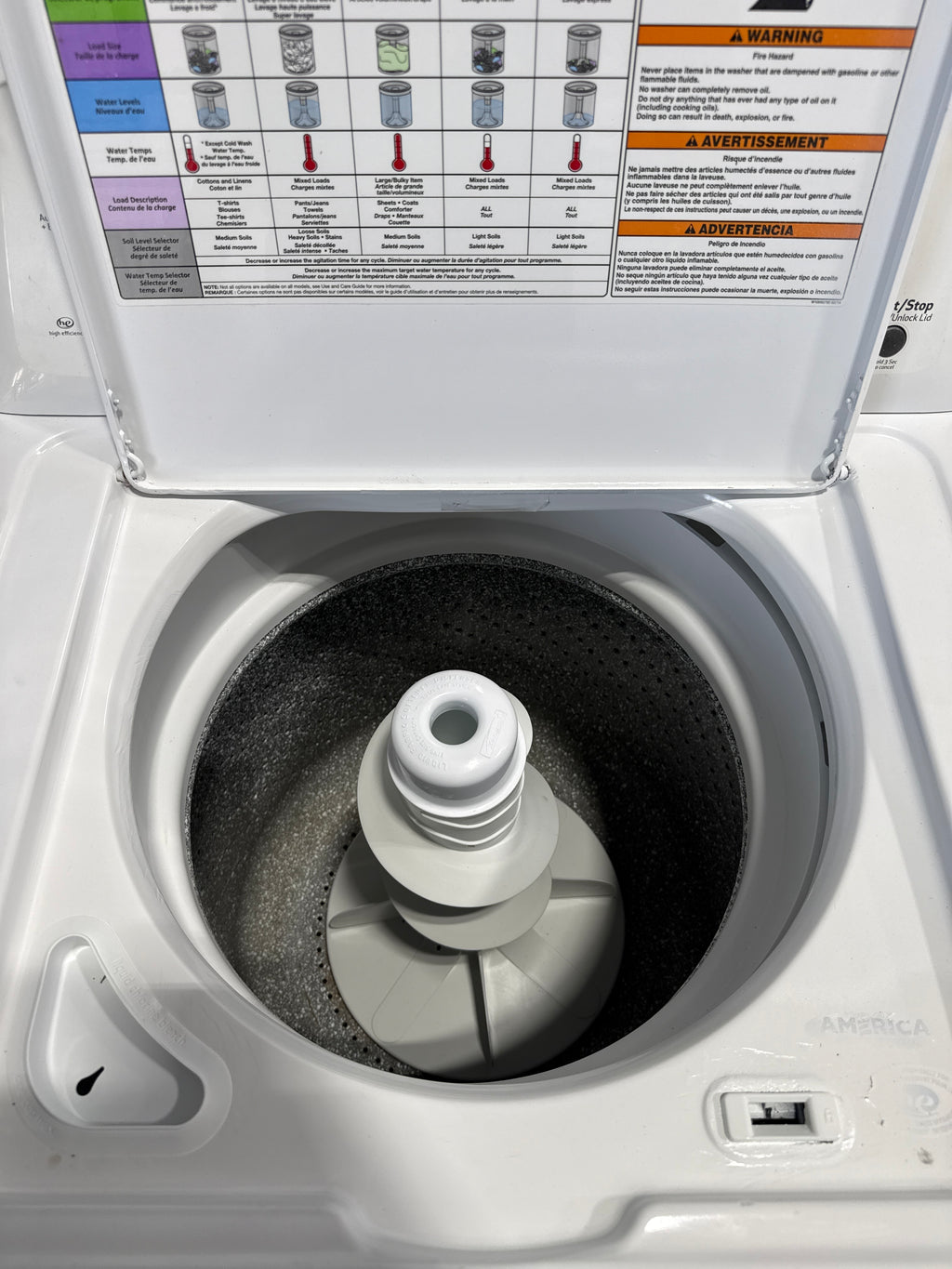 Whirlpool Roper Top Load Washer & Electric Dryer Set - Refurbished | Austin TX