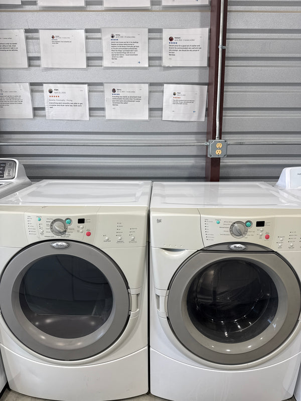Whirlpool Front Load Washer & Electric Dryer Set - Refurbished | Austin TX