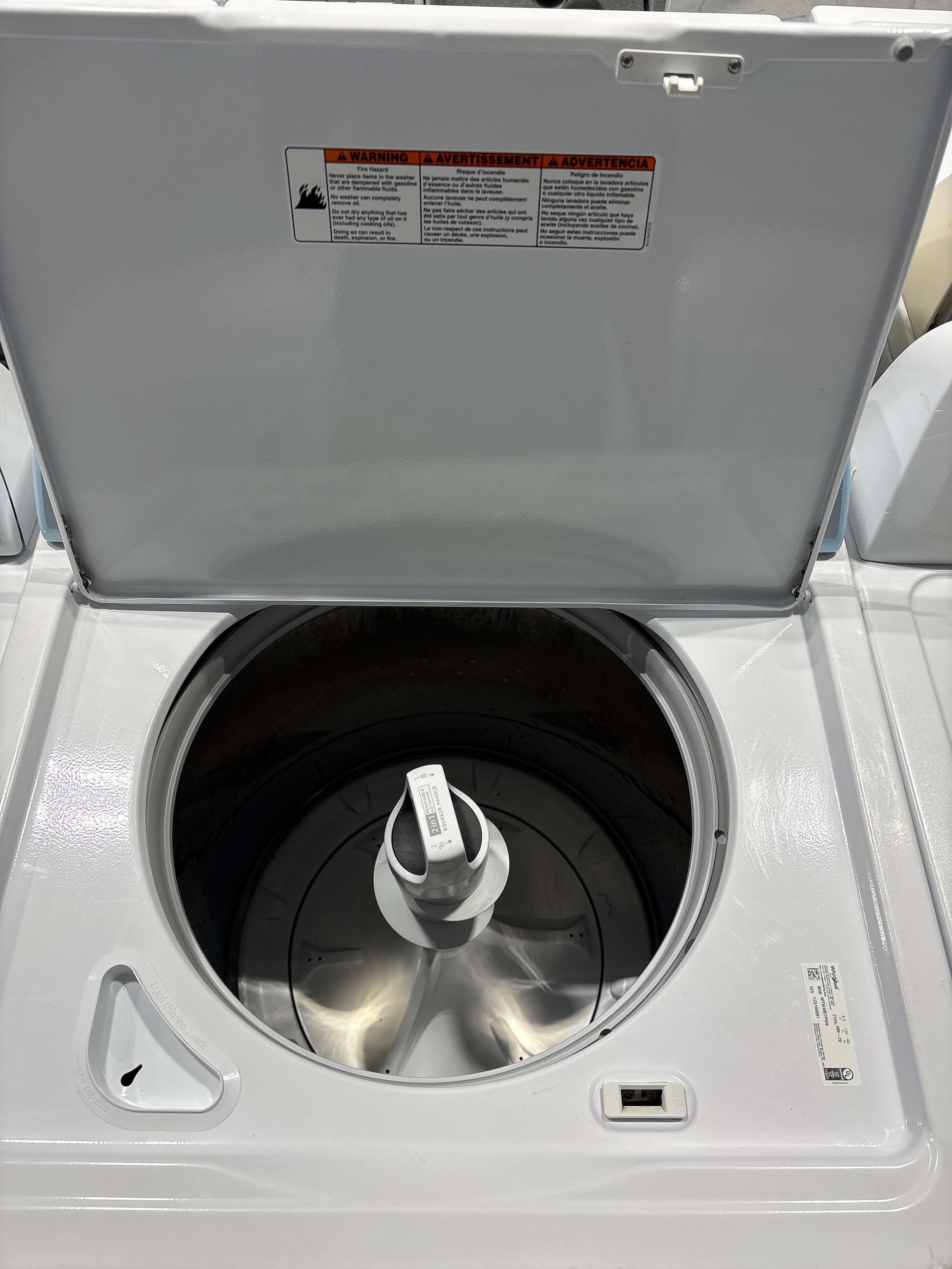 Whirlpool Top Load 2 in 1 Agitator Washer & Electric Dryer Set - Refurbished | Austin TX