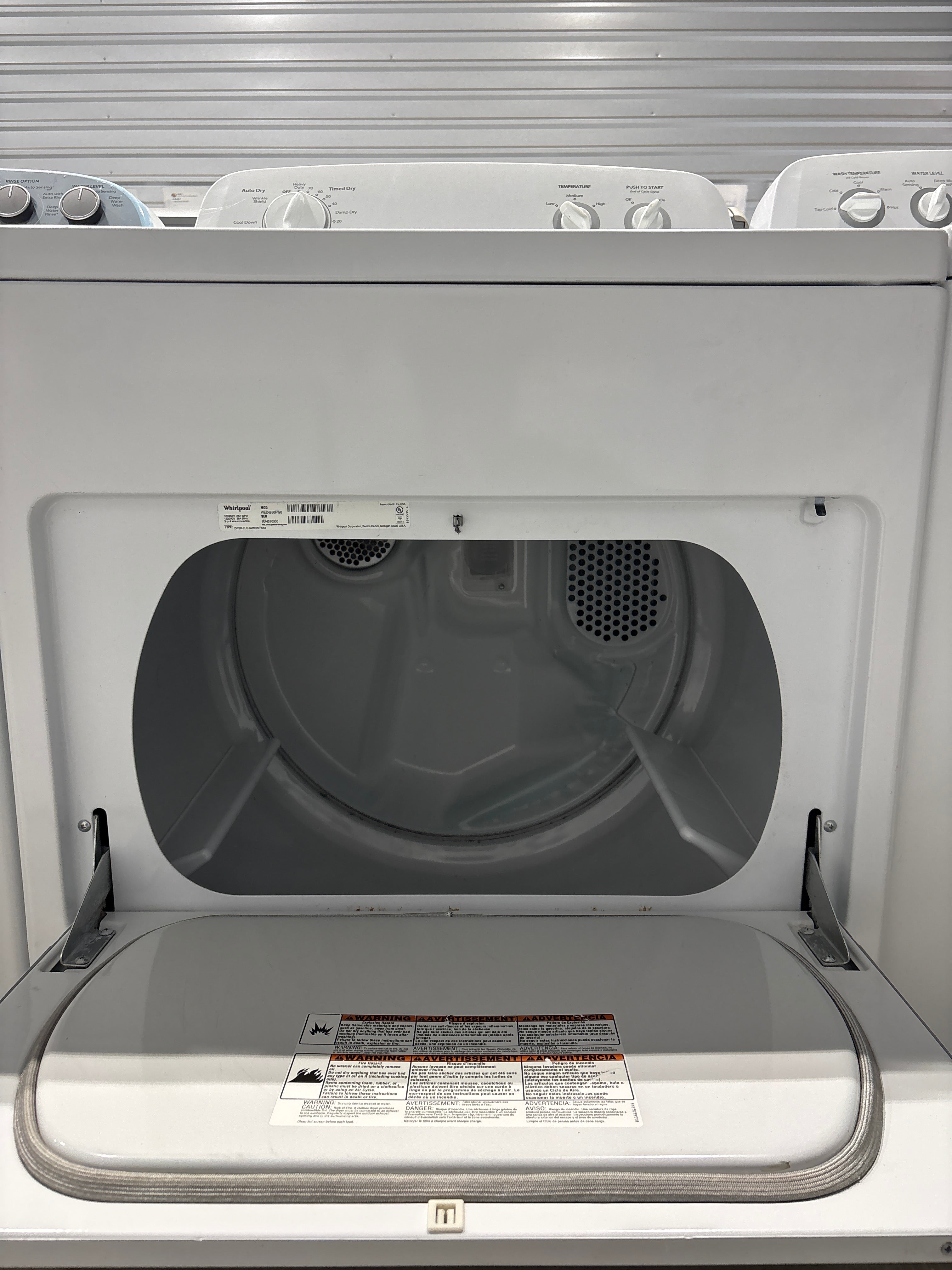 Whirlpool Top Load Washer & Electric Dryer Set - Refurbished | Austin TX