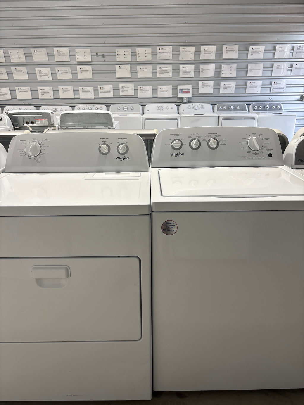 Whirlpool Top Load Washer & Electric Dryer Set - Refurbished | Austin TX