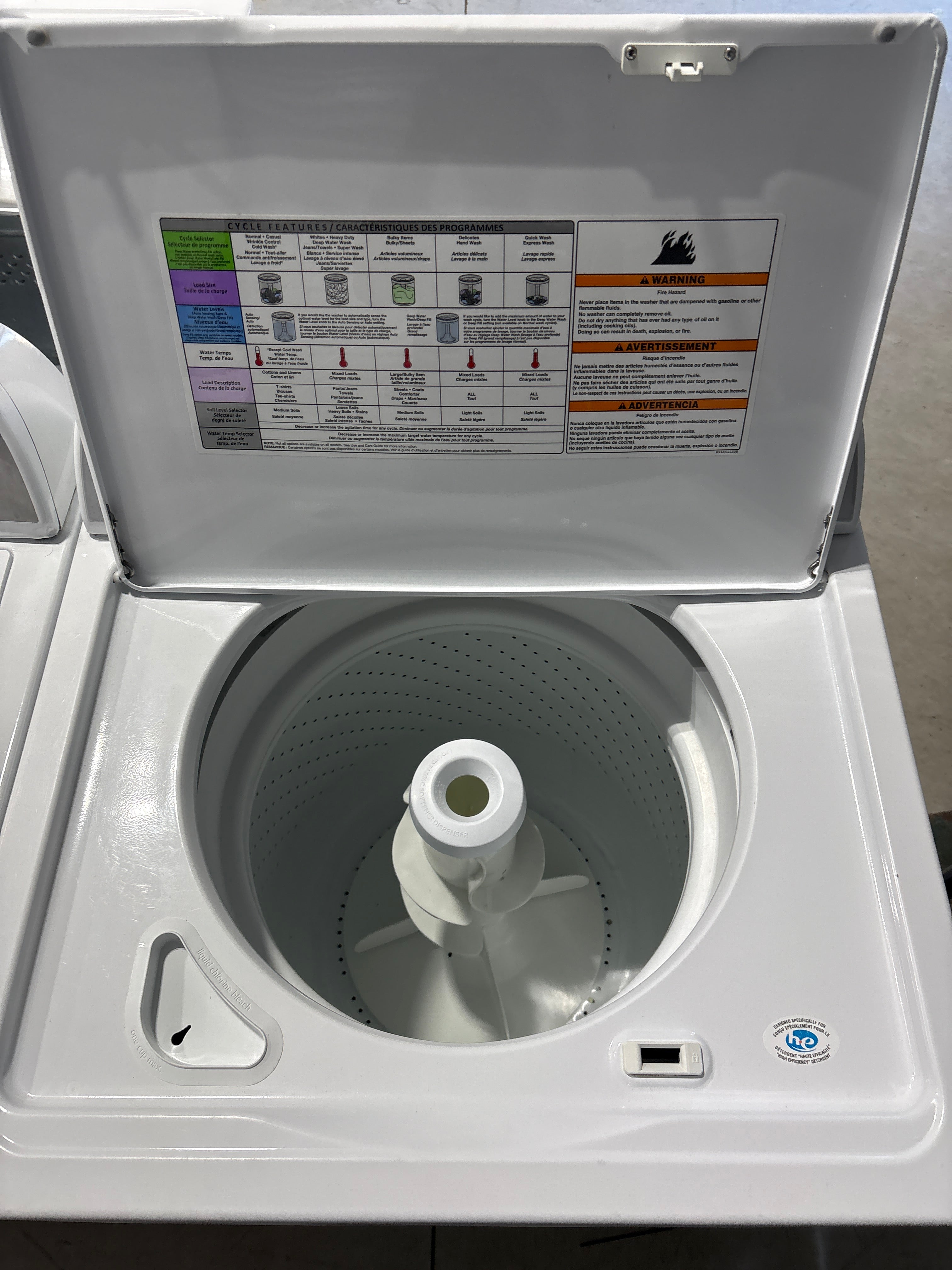 Whirlpool Top Load Washer & Electric Dryer Set - Refurbished | Austin TX