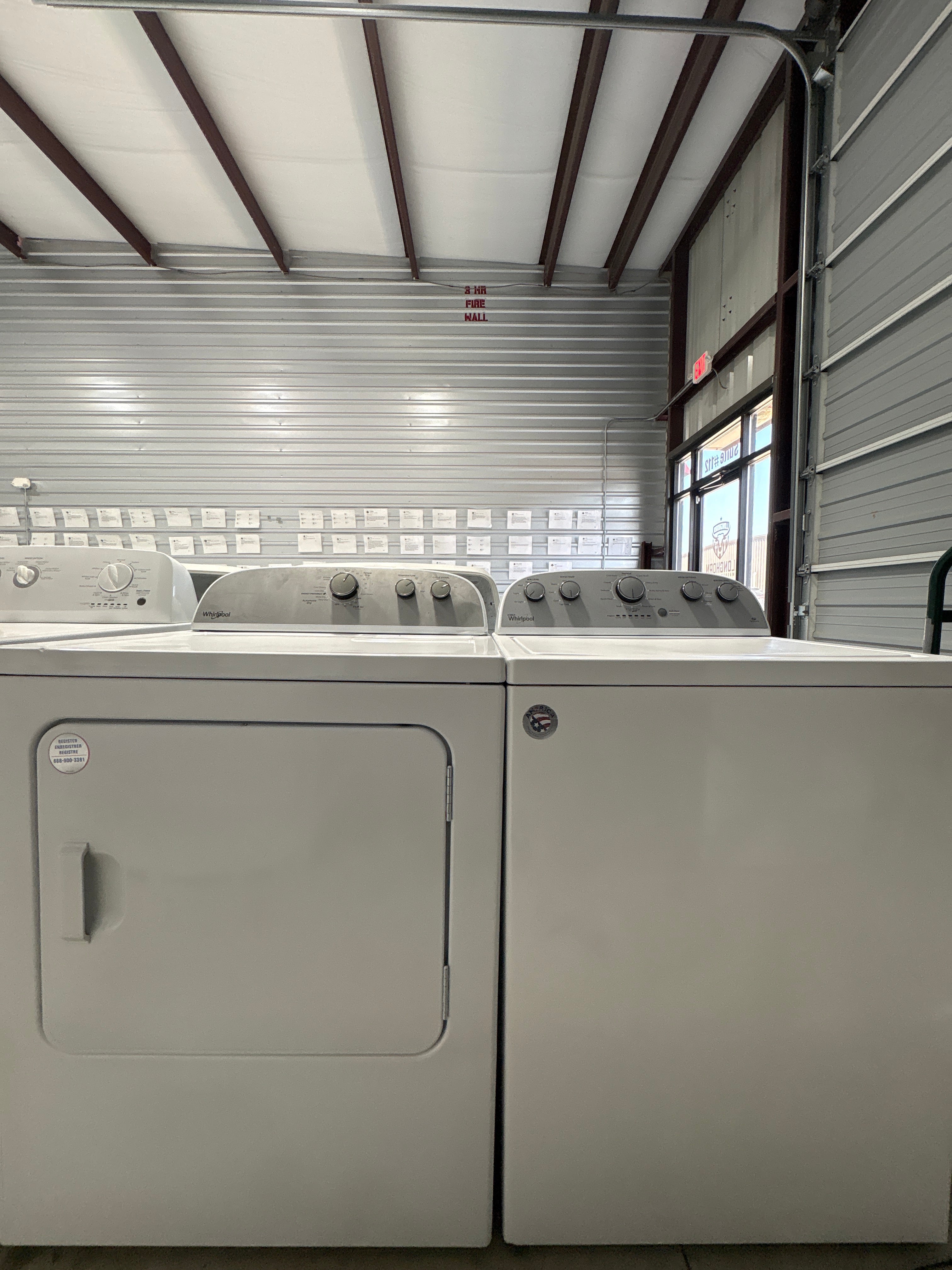 Whirlpool Top Load Washer & Electric Dryer Set - Refurbished | Austin TX
