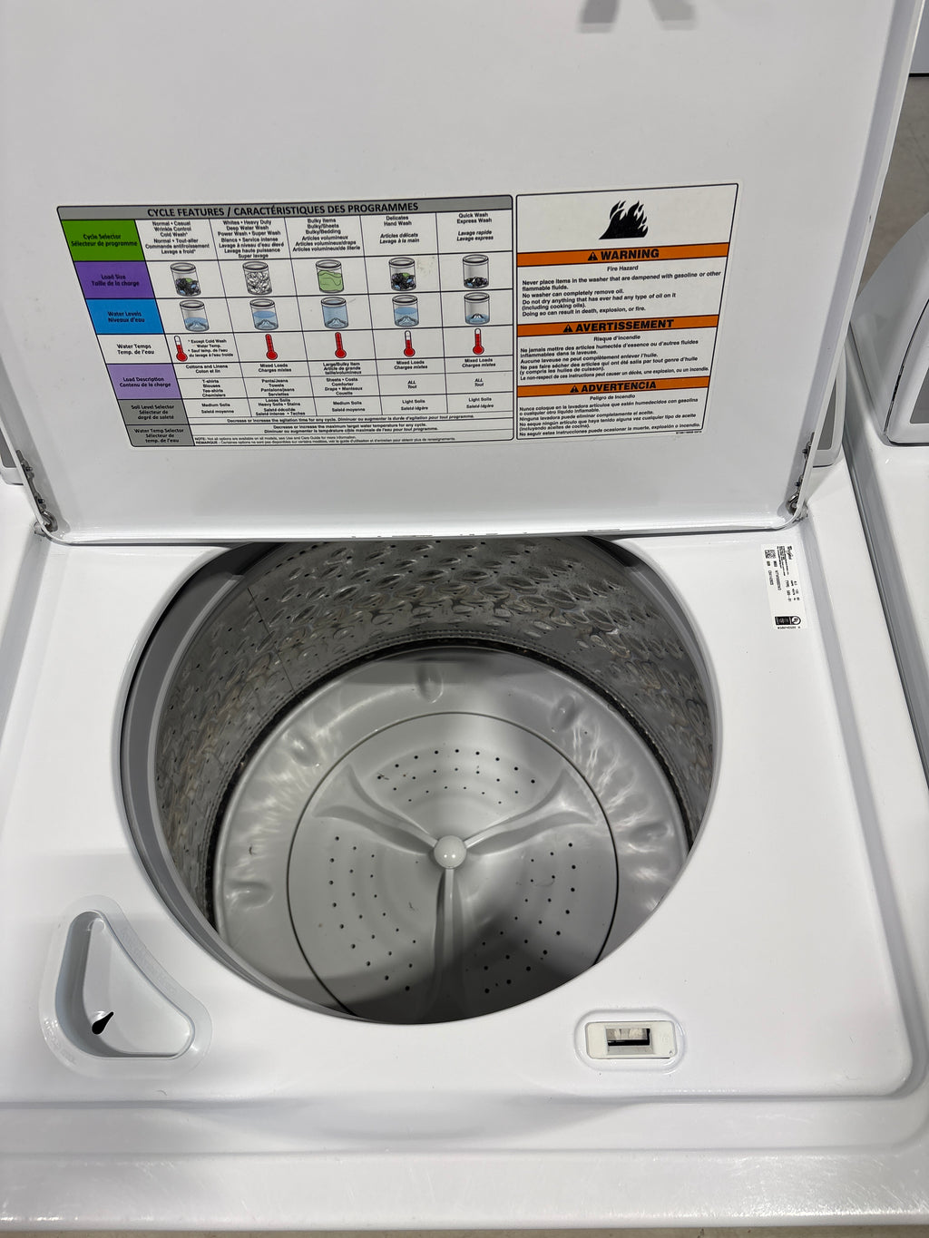 Whirlpool Top Load Washer & Electric Dryer Set - Refurbished | Austin TX