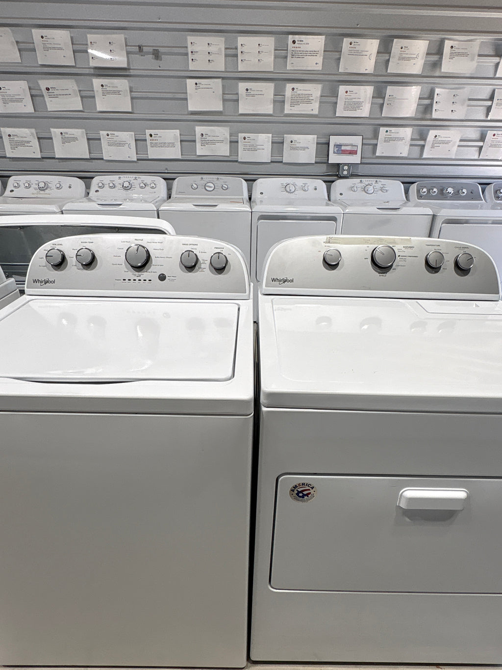 Whirlpool Top Load Washer & Electric Dryer Set - Refurbished | Austin TX