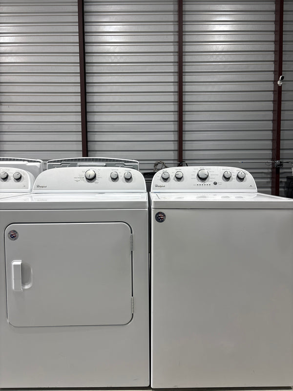 Whirlpool Top Load Washer & Electric Dryer Set - Refurbished | Austin TX