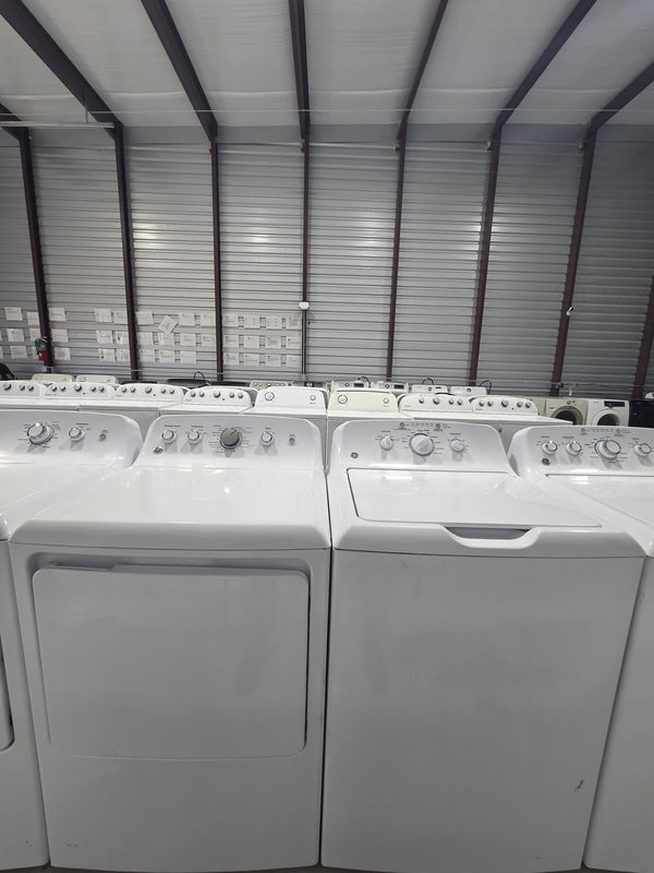 GE Top Load Washer & Electric Dryer Set - Refurbished | Austin TX