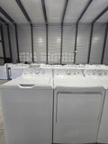 GE Top Load Washer & Electric Dryer Set - Refurbished | Austin TX