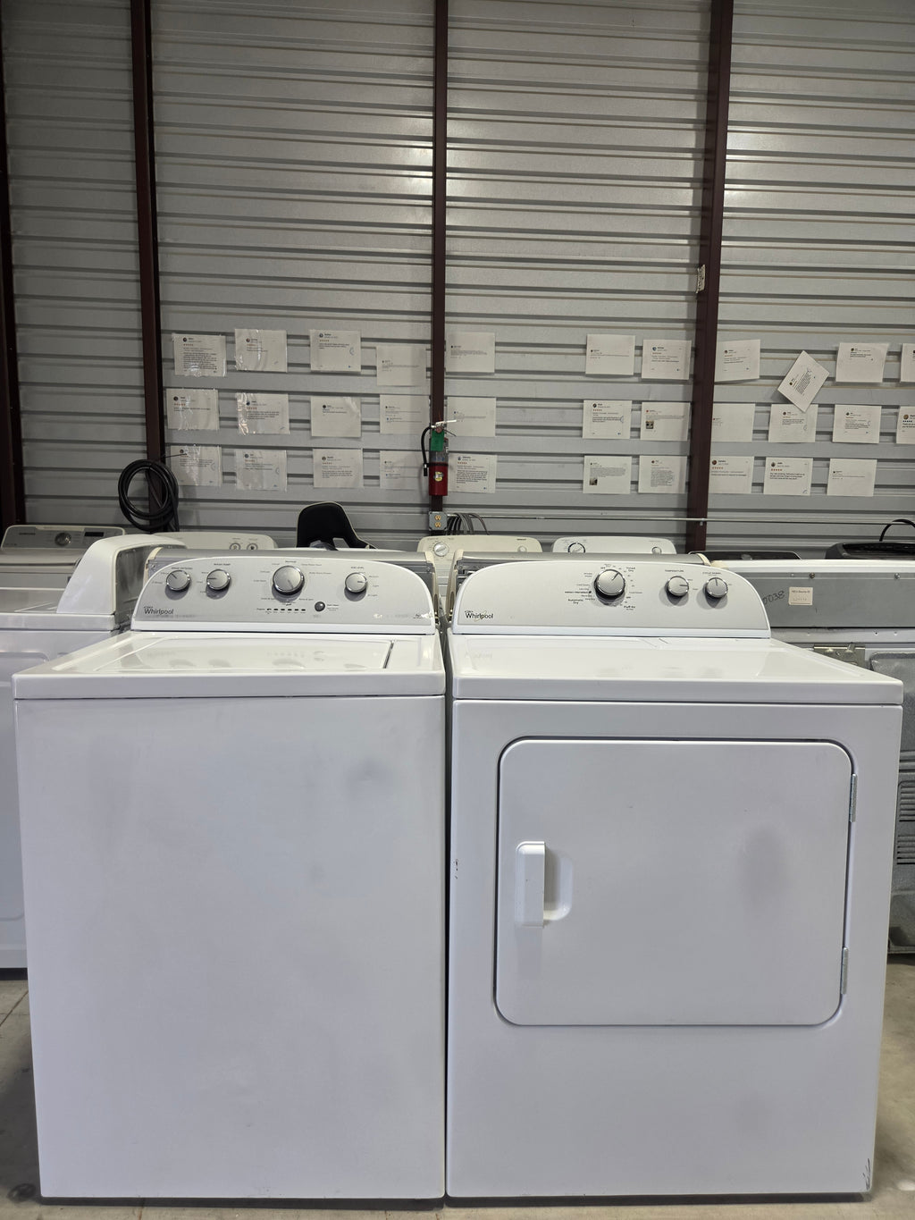 Whirlpool Top Load Washer & Electric Dryer Set - Refurbished | Austin TX
