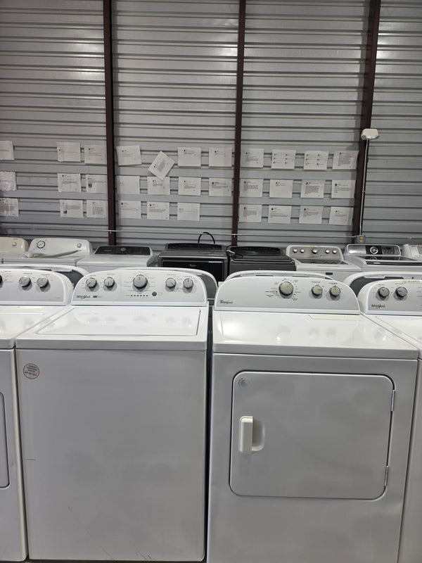 Whirlpool Top Load Washer & Electric Dryer Set - Refurbished | Austin TX