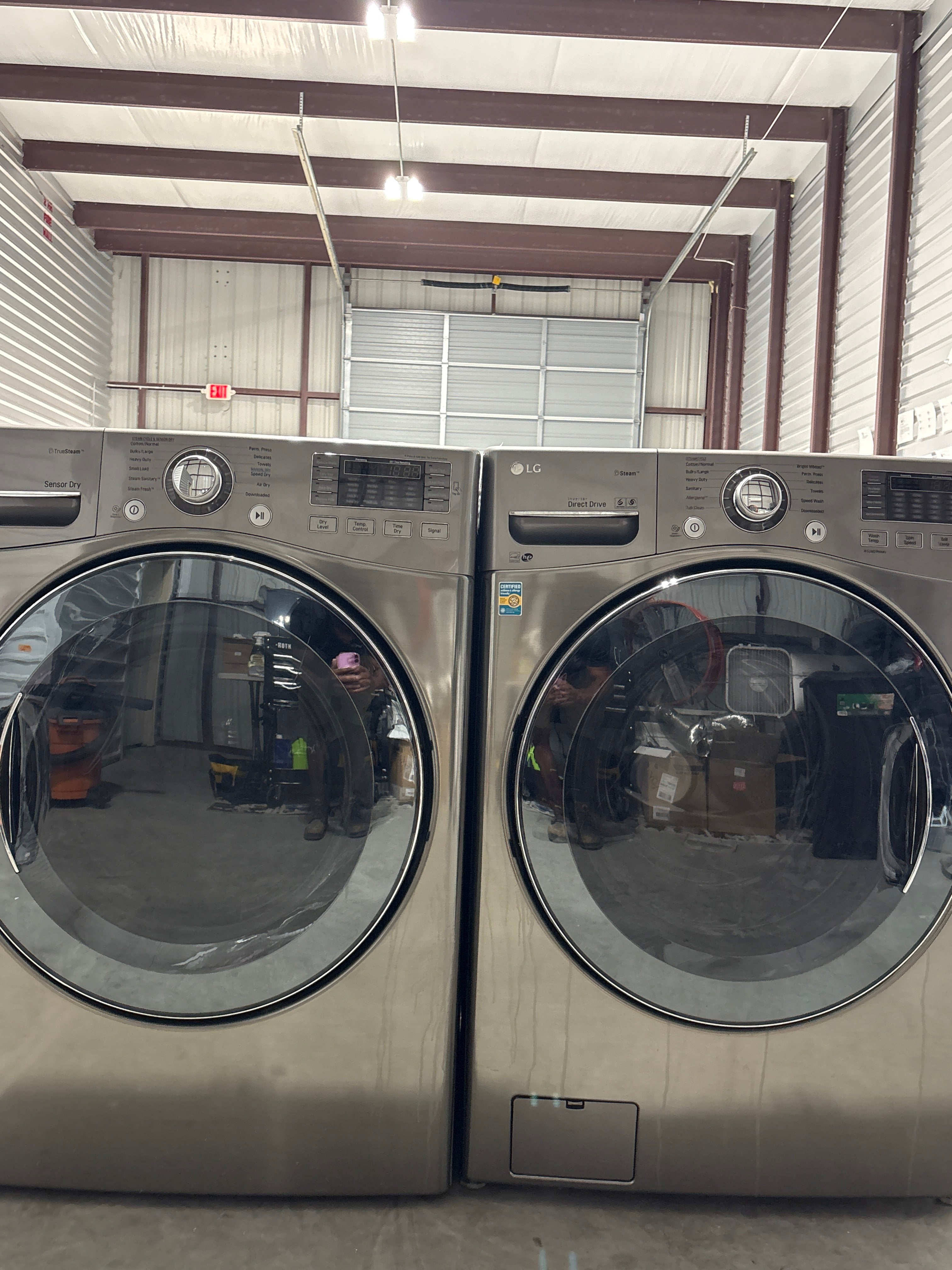 LG Front Load Washer & Electric Dryer Set - Refurbished | Austin TX