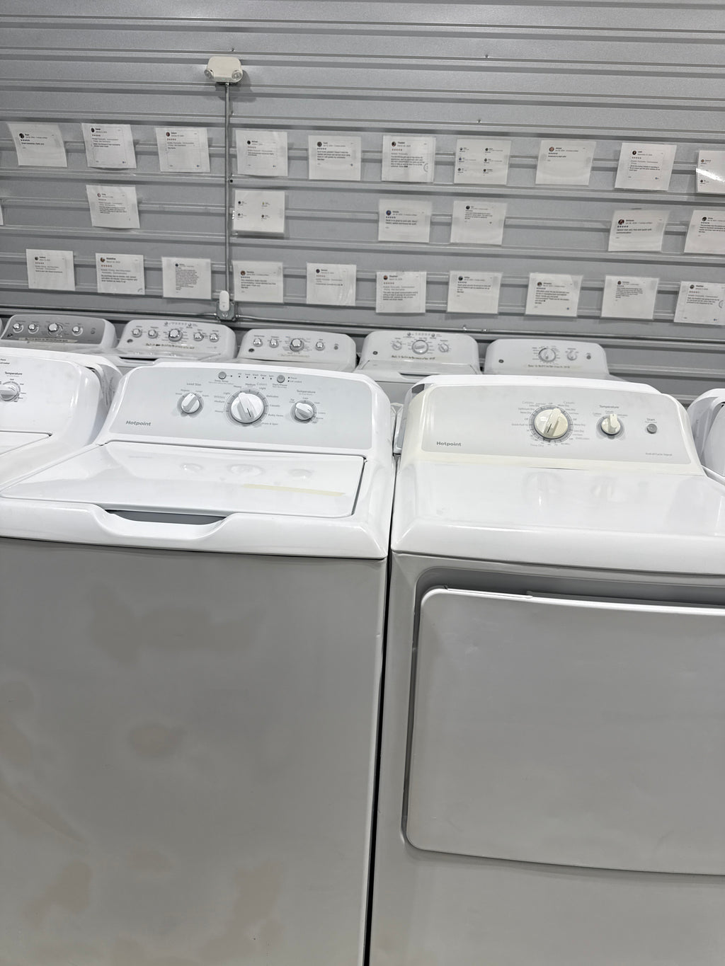 GE Top Load Washer & Electric Dryer Set - Refurbished | Austin TX