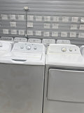 GE Top Load Washer & Electric Dryer Set - Refurbished | Austin TX