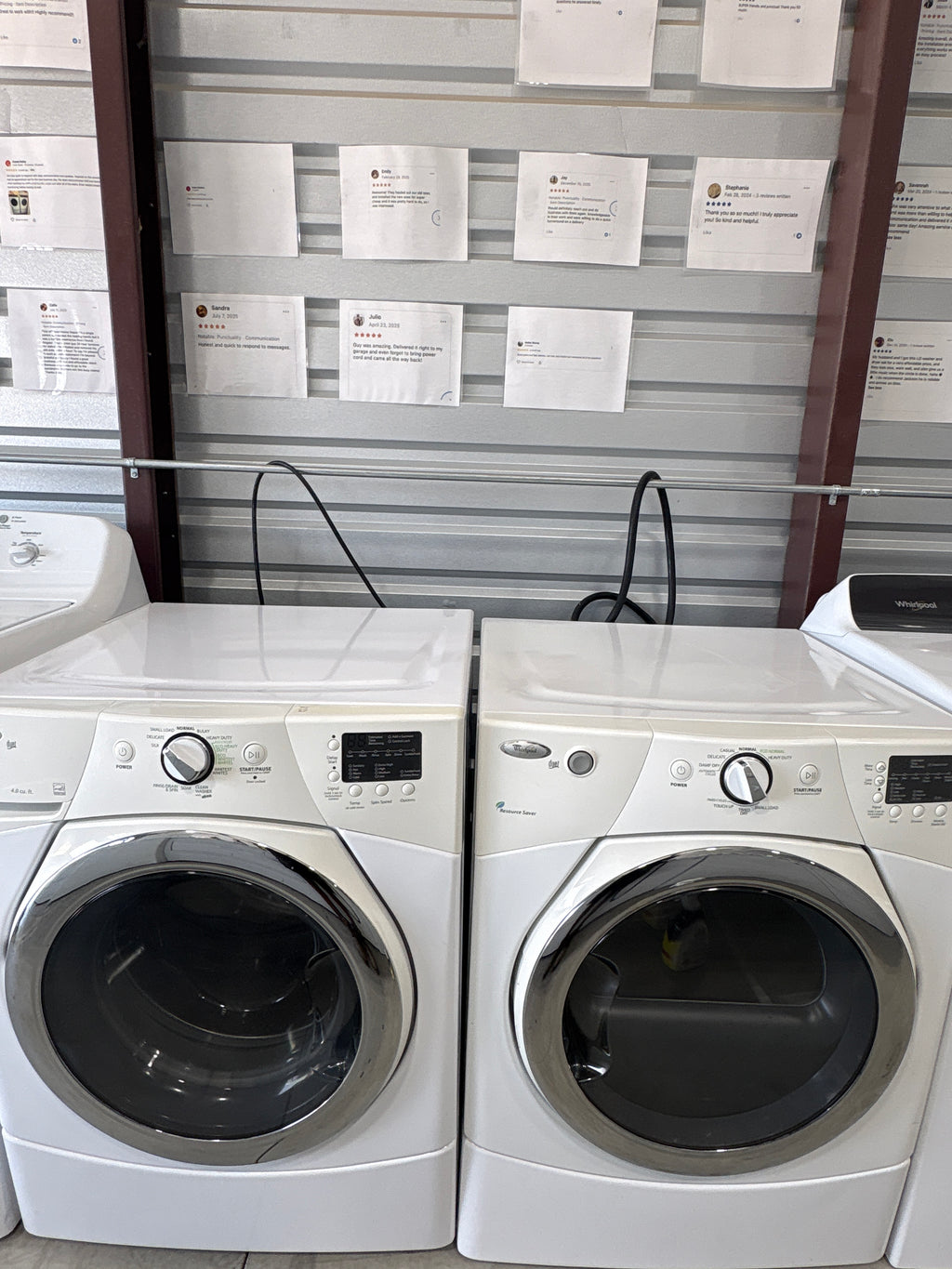 Whirlpool Front Load Washer & Electric Dryer Set - Refurbished | Austin TX