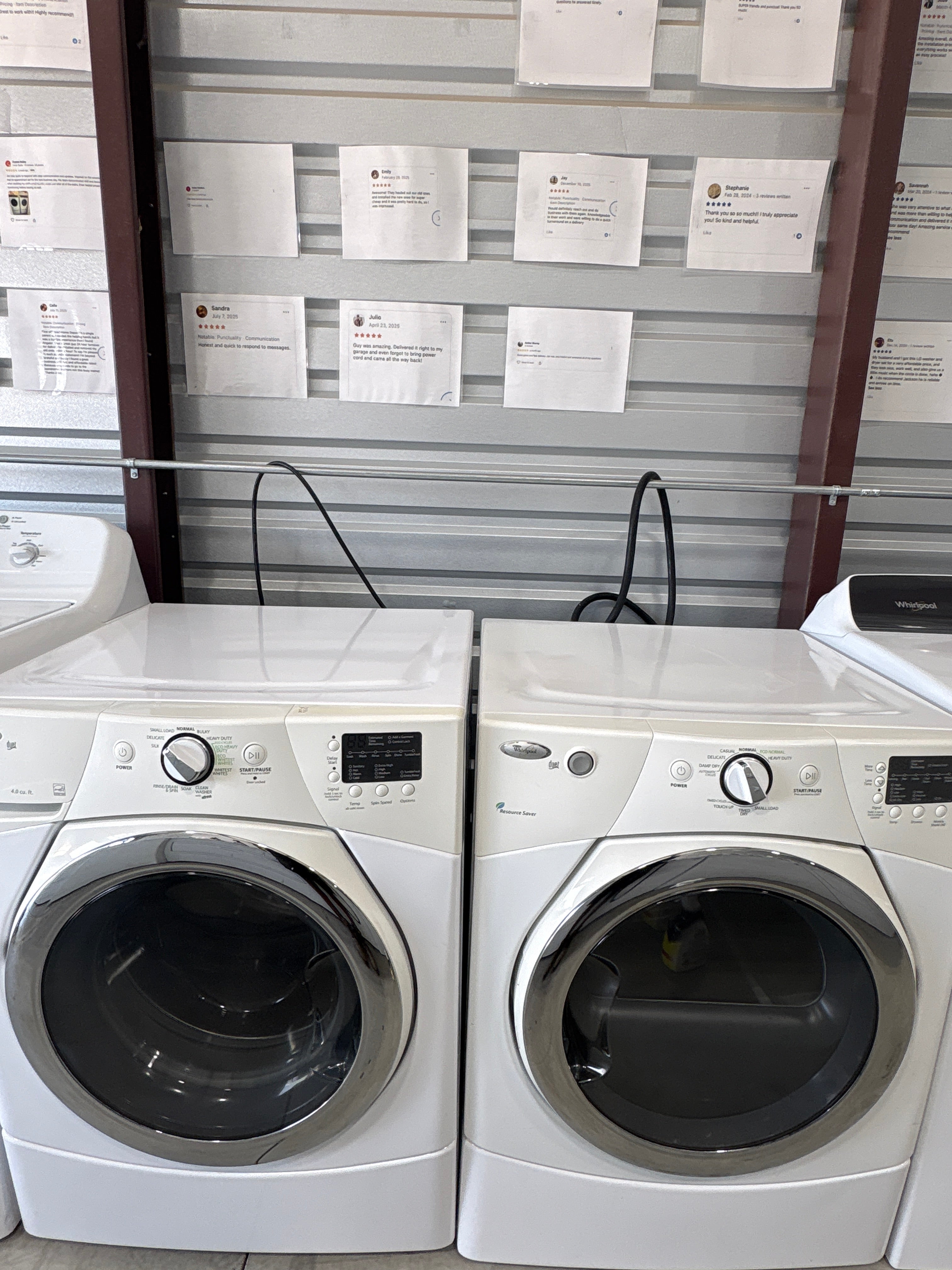 Whirlpool Front Load Washer & Electric Dryer Set - Refurbished | Austin TX