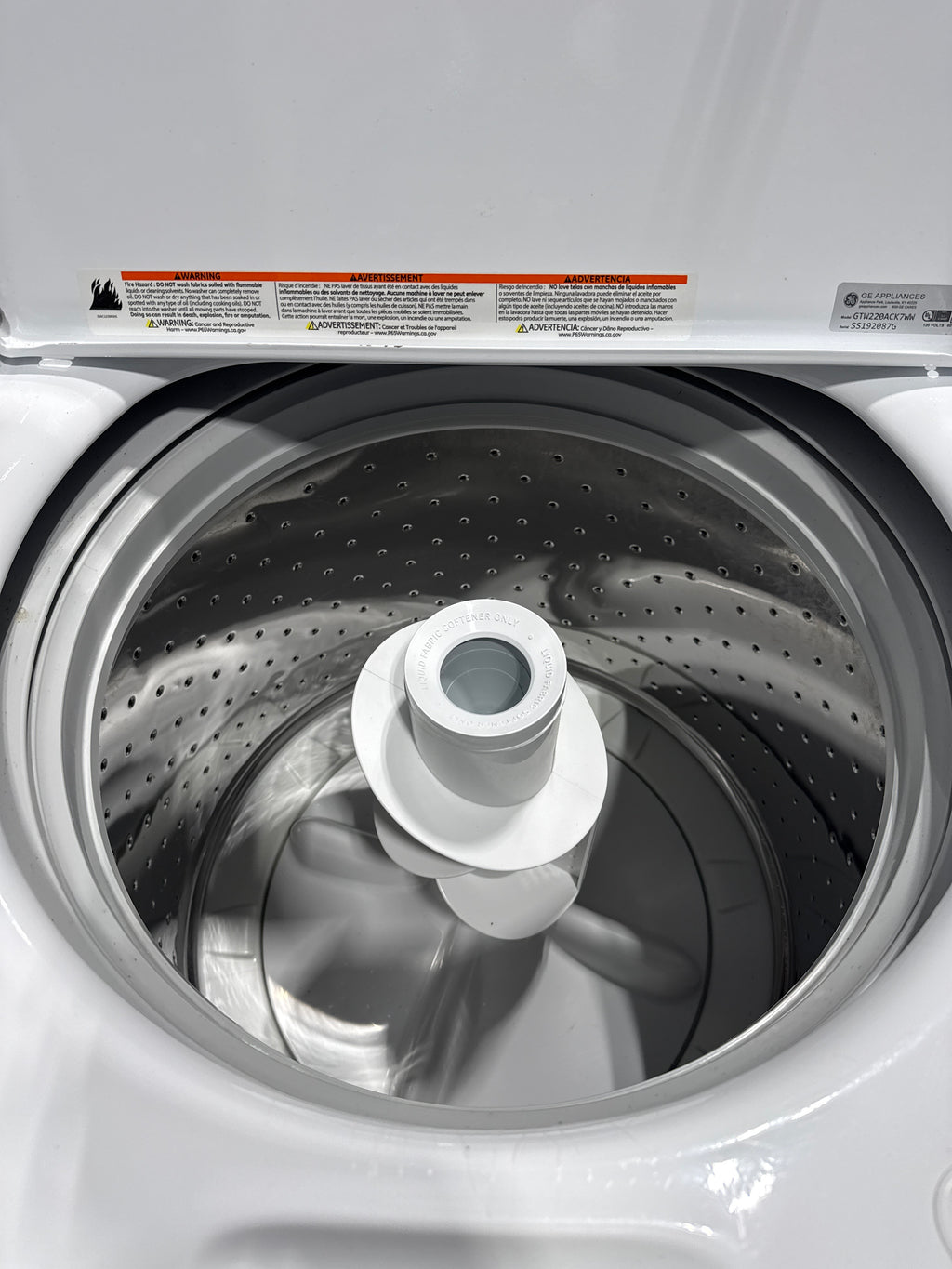 GE Top Load Washer & Electric Dryer Set - Refurbished | Austin TX