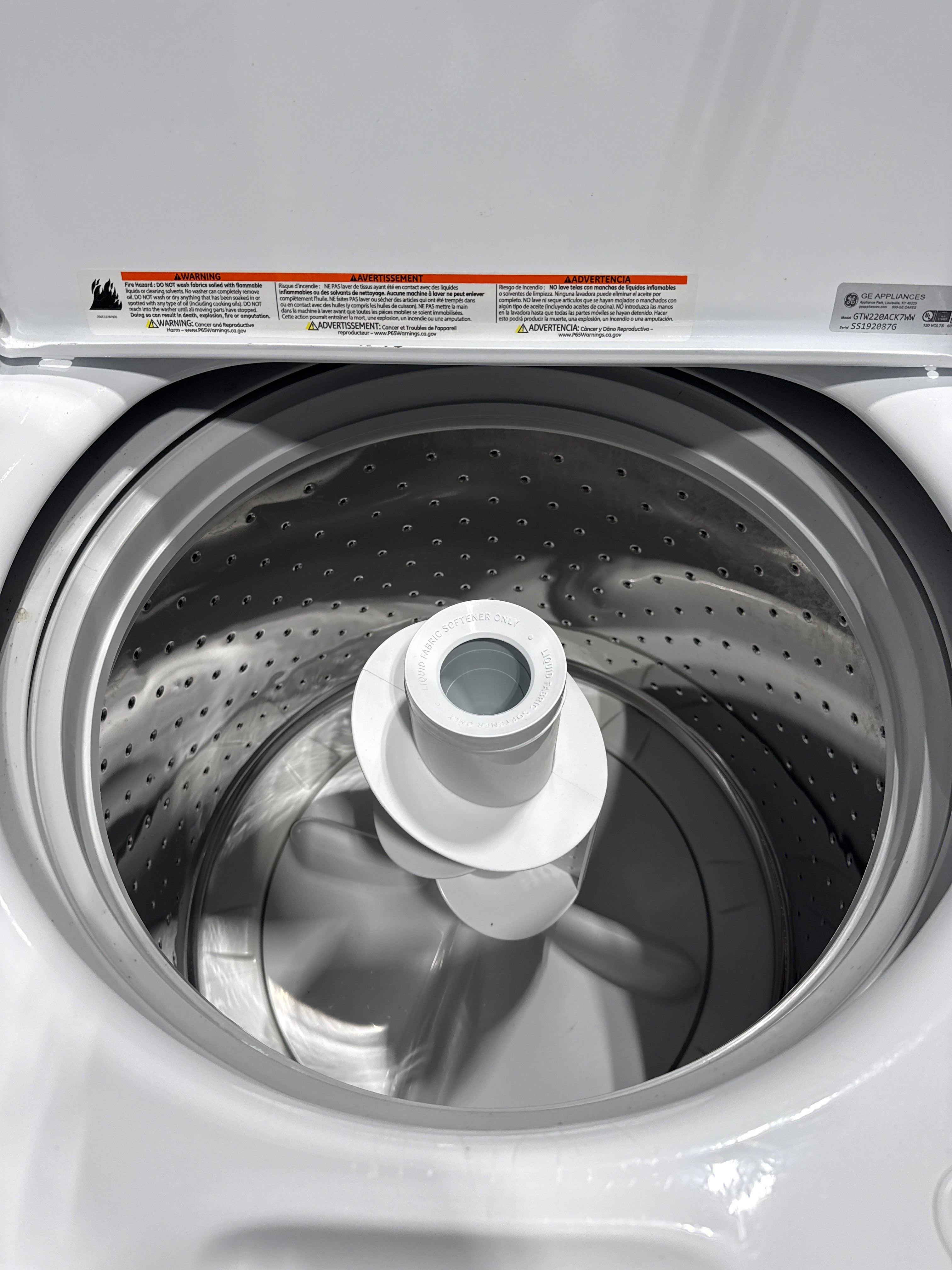 GE Top Load Washer & Electric Dryer Set - Refurbished | Austin TX