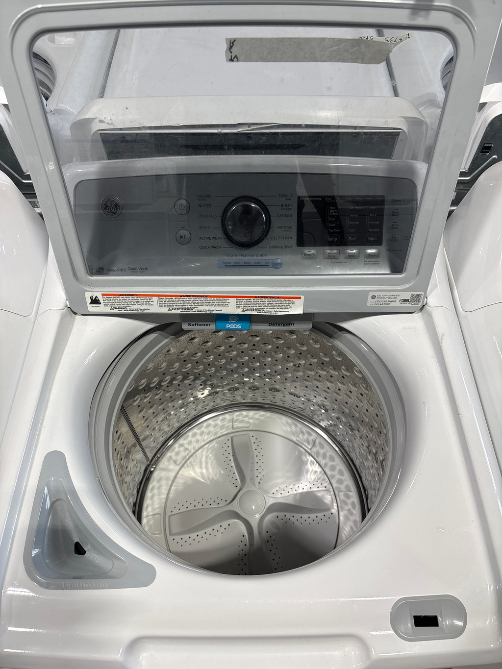 GE Top Load Washer & Electric Dryer Set - Refurbished | Austin TX