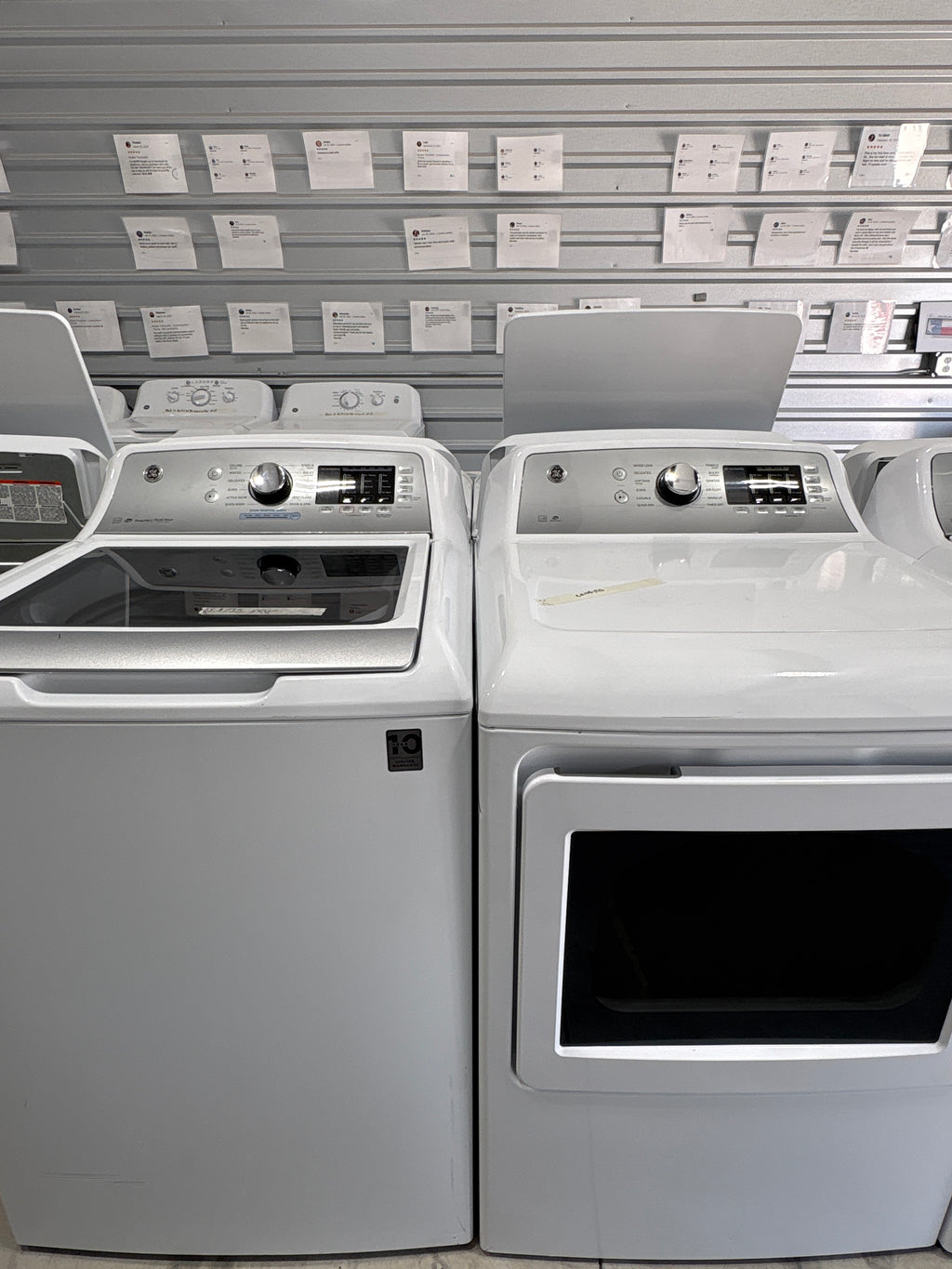 GE Top Load Washer & Electric Dryer Set - Refurbished | Austin TX