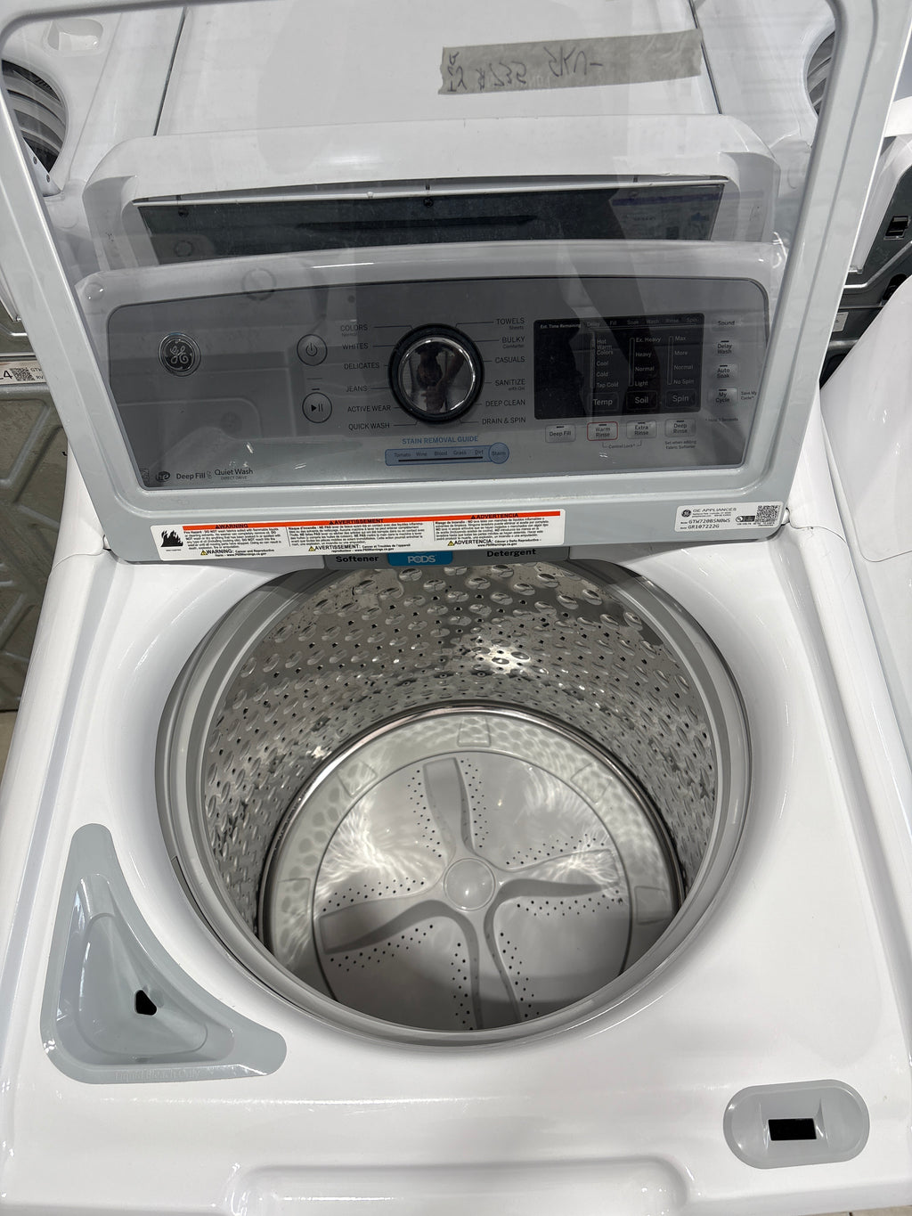 GE Top Load Washer & Electric Dryer Set - Refurbished | Austin TX