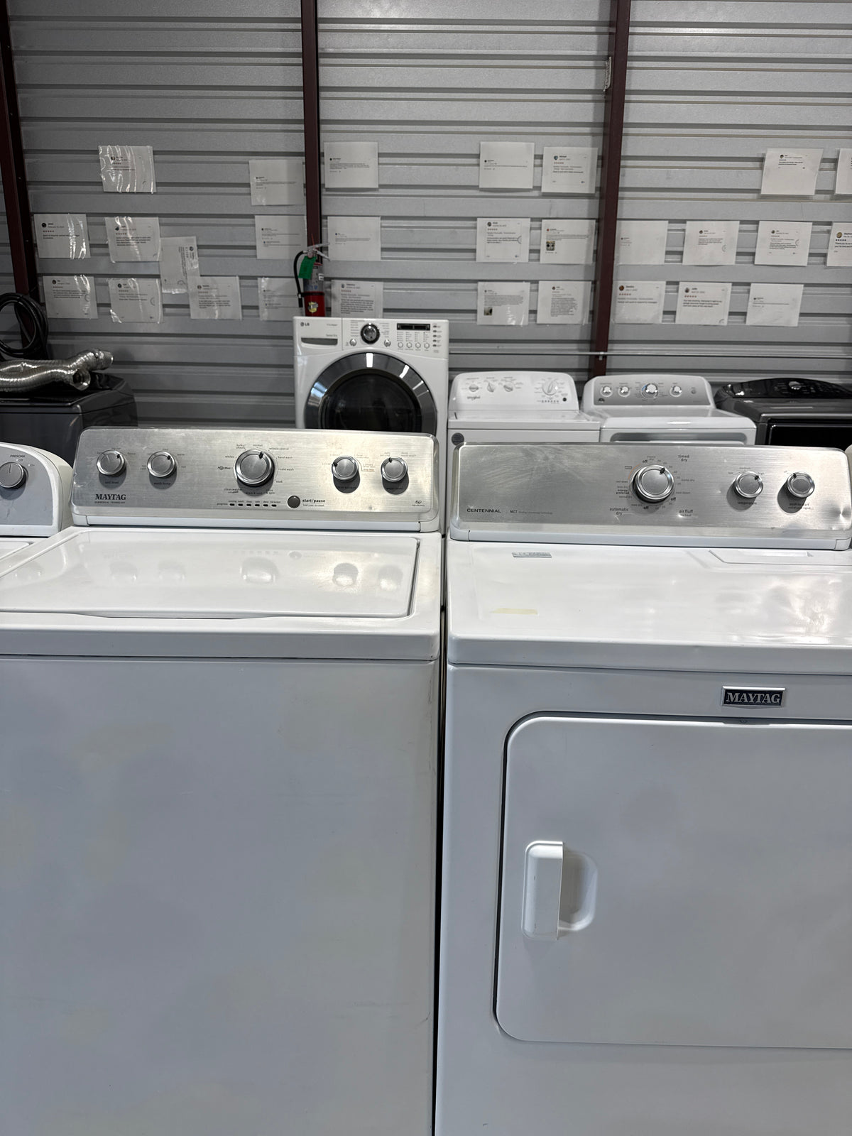 Maytag Top Load Washer & Electric Dryer Set - Refurbished | Austin TX