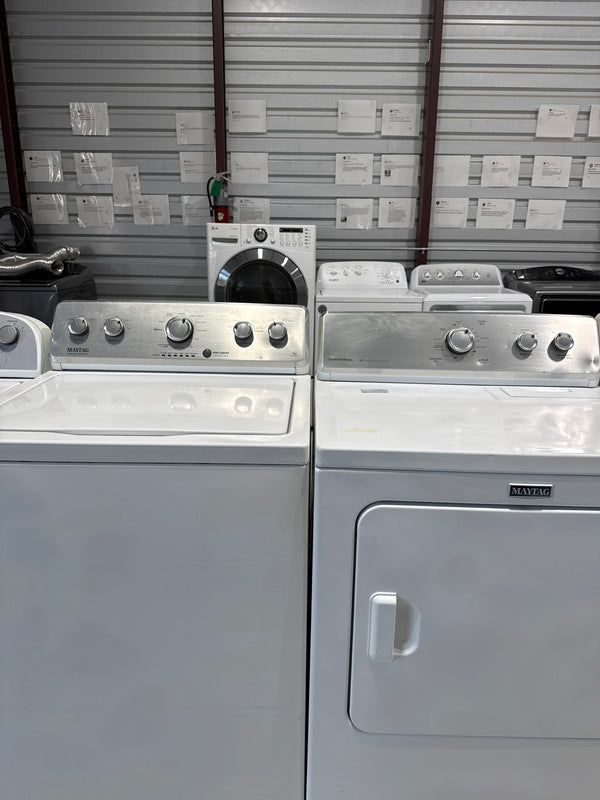 Maytag Top Load Washer & Electric Dryer Set - Refurbished | Austin TX