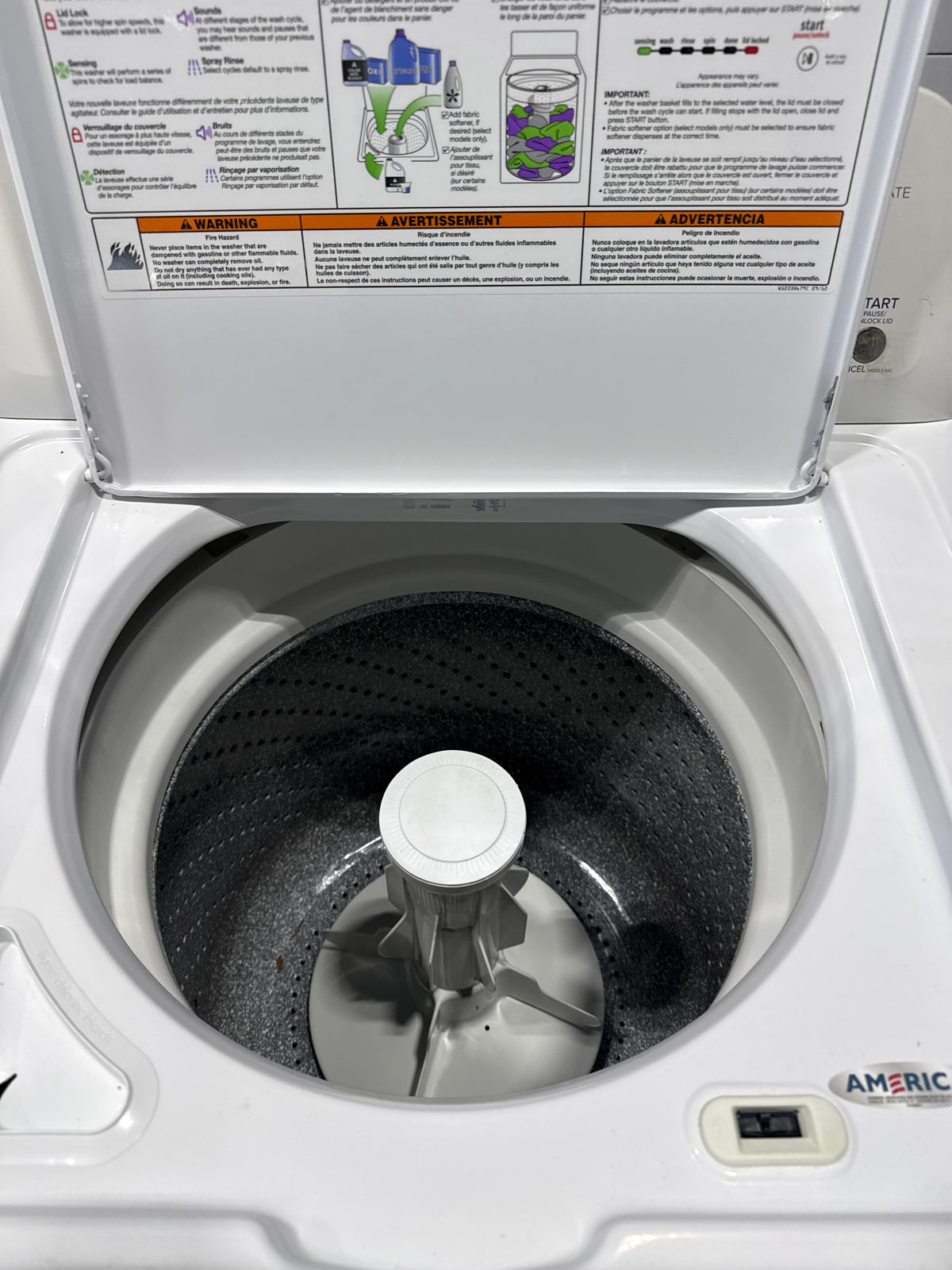 Amana Top Load Washer & Electric Dryer Set - Refurbished | Austin TX