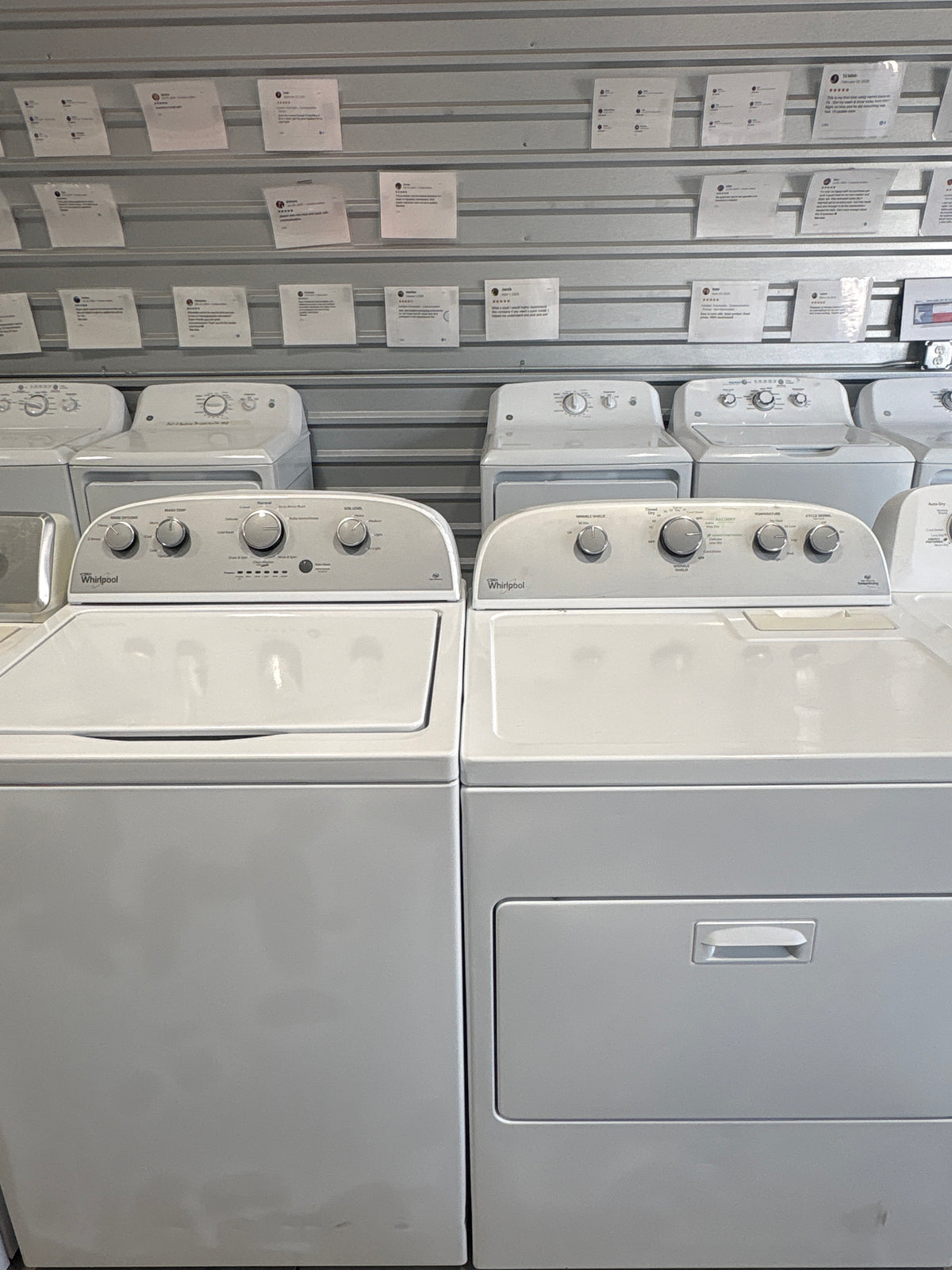 Whirlpool Top Load Washer & Electric Dryer Set - Refurbished | Austin TX