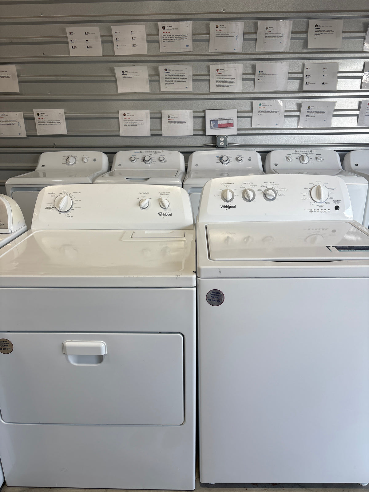 Whirlpool Top Load Washer & Electric Dryer Set - Refurbished | Austin TX