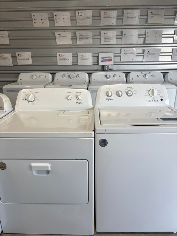 Whirlpool Top Load Washer & Electric Dryer Set - Refurbished | Austin TX