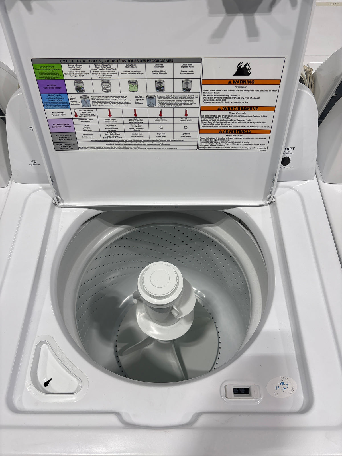 Amana Top Load Washer & Electric Dryer Set - Refurbished | Austin TX