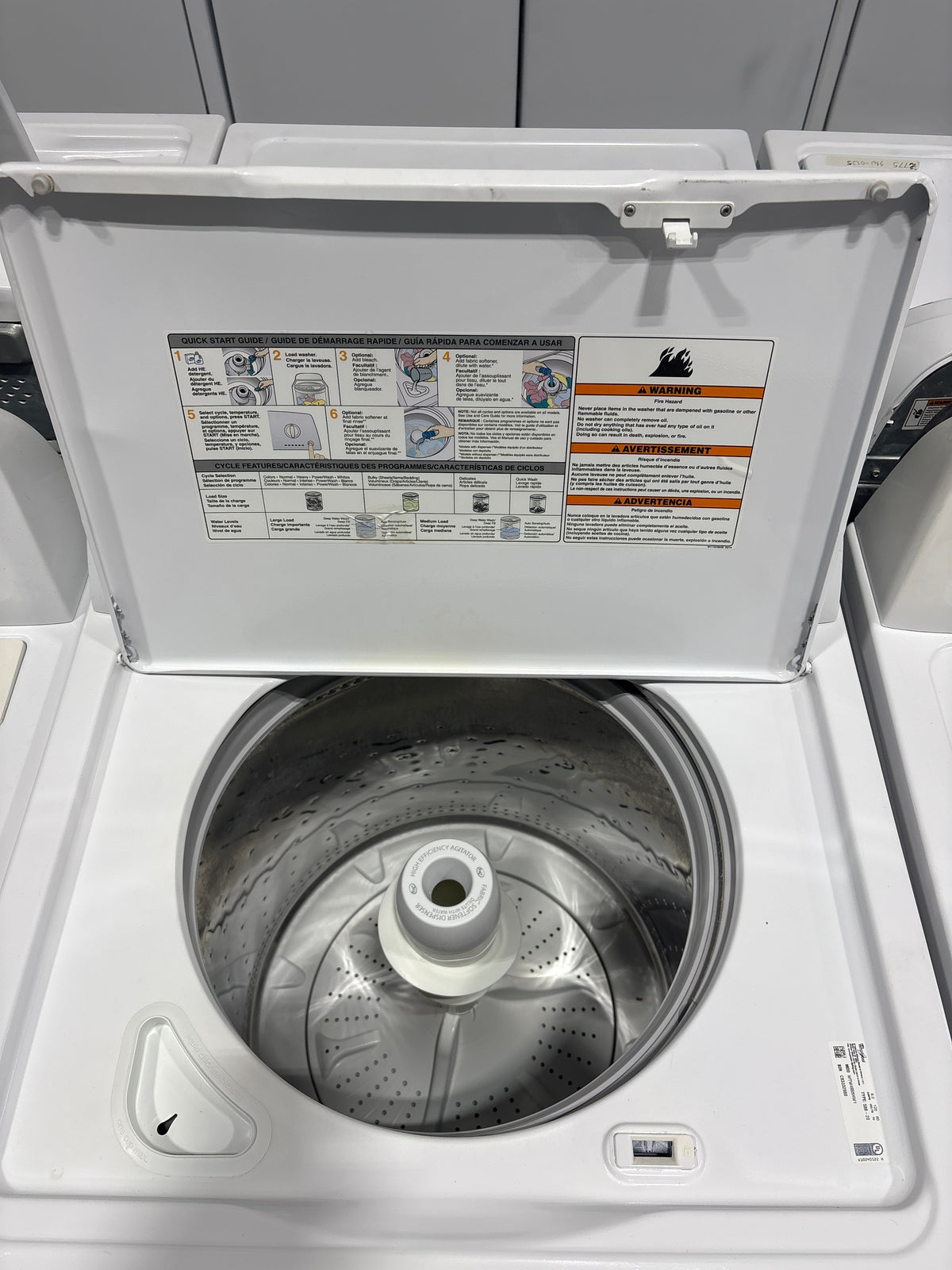 Amana Top Load Washer & Electric Dryer Set - Refurbished | Austin TX