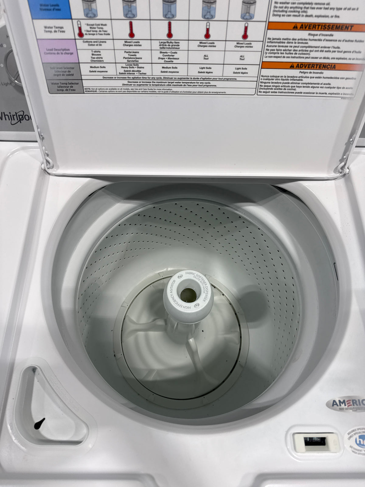 Whirlpool Top Load Washer & Electric Dryer Set - Refurbished | Austin TX