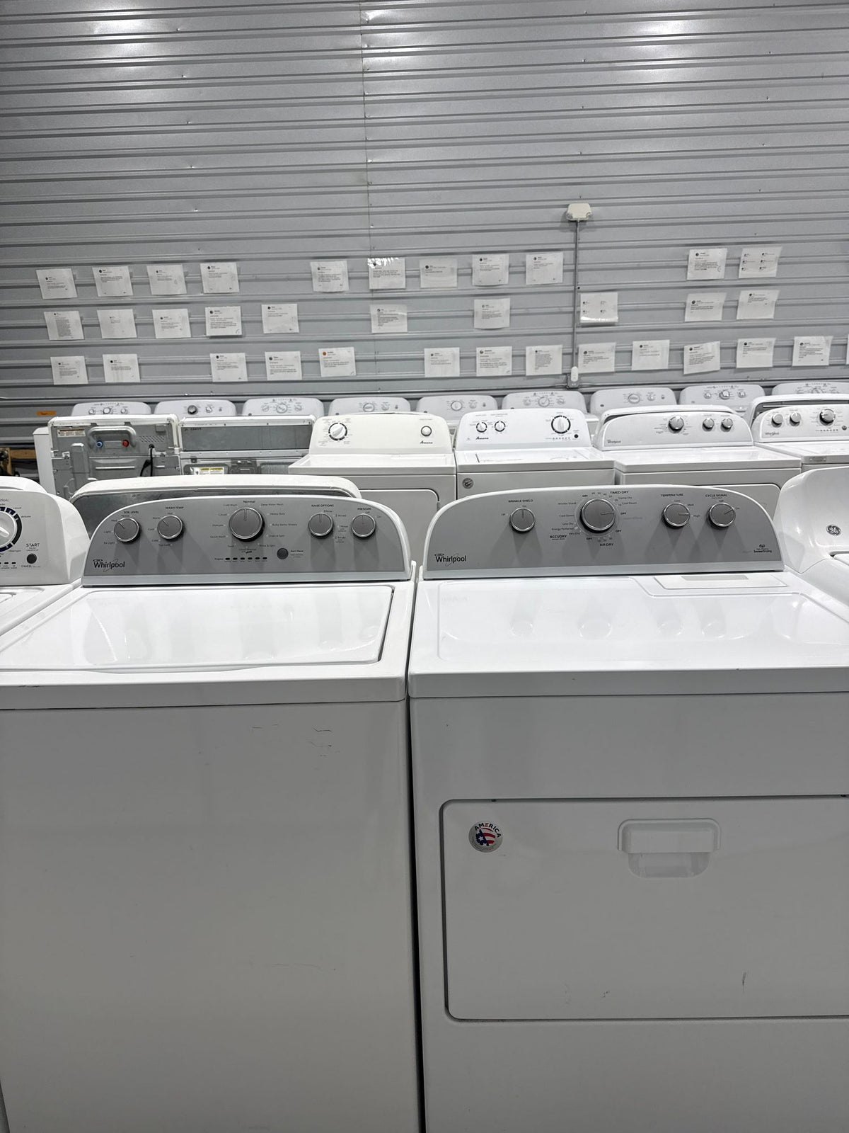 Whirlpool Top Load Washer & Electric Dryer Set - Refurbished | Austin TX