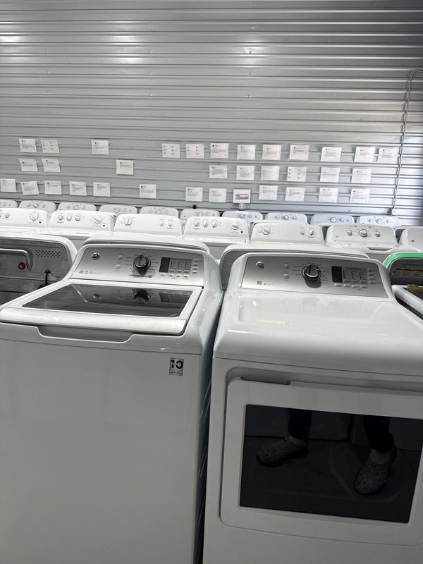 GE Top Load Washer & Electric Dryer Set - Refurbished | Austin TX