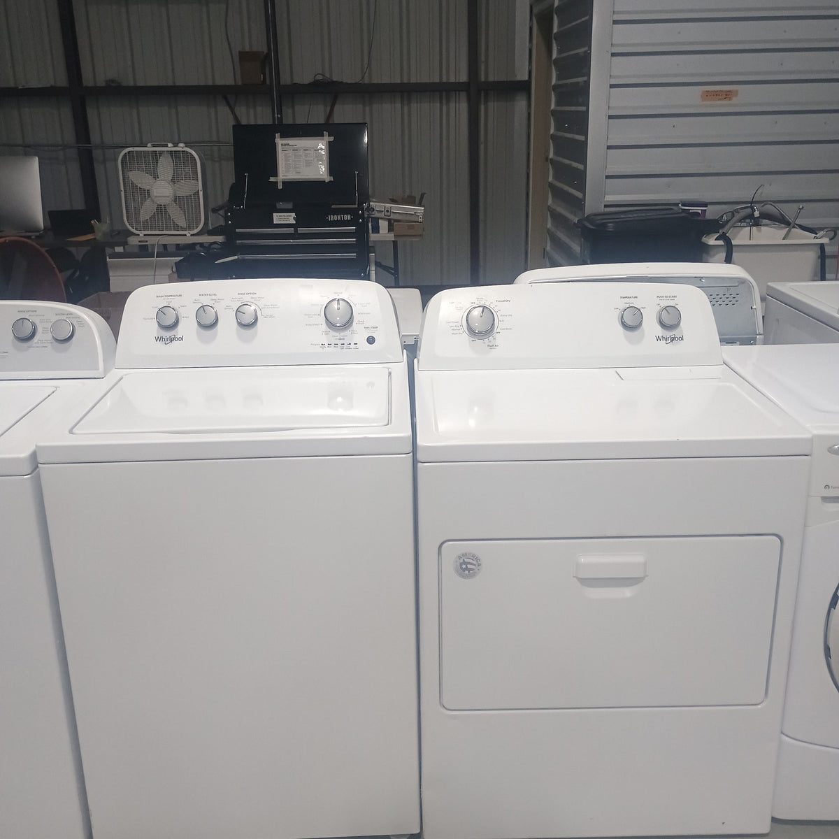 Whirlpool Top Load Washer & Electric Dryer Set - Refurbished | Austin TX