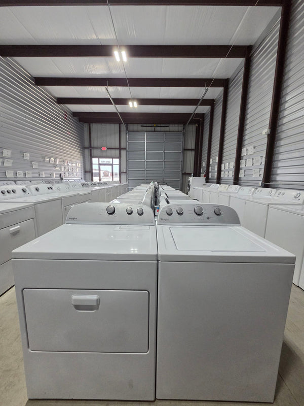 Whirlpool Top Load Washer & Electric Dryer Set - Refurbished | Austin TX