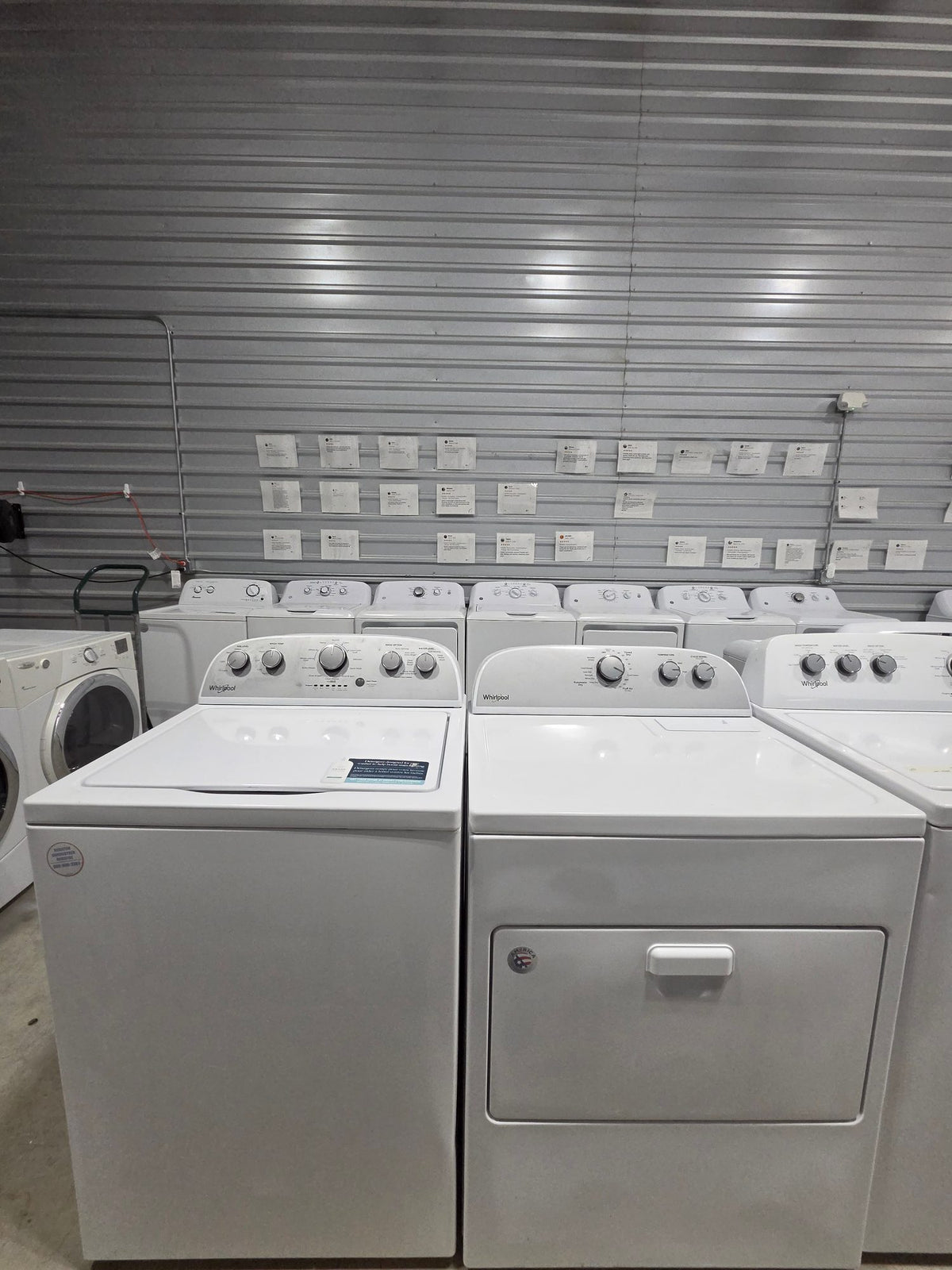 Whirlpool Top Load Washer & Electric Dryer Set - Refurbished | Austin TX