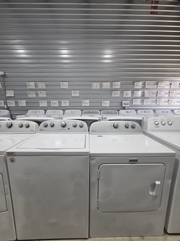 Whirlpool Top Load Washer & Electric Dryer Set - Refurbished | Austin TX
