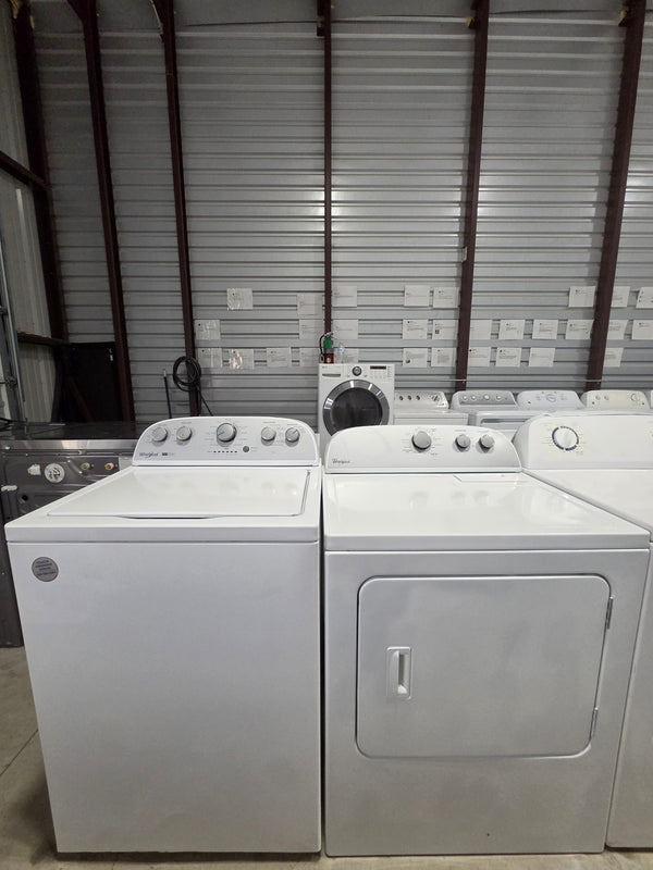 Whirlpool Top Load Washer & Electric Dryer Set - Refurbished | Austin TX