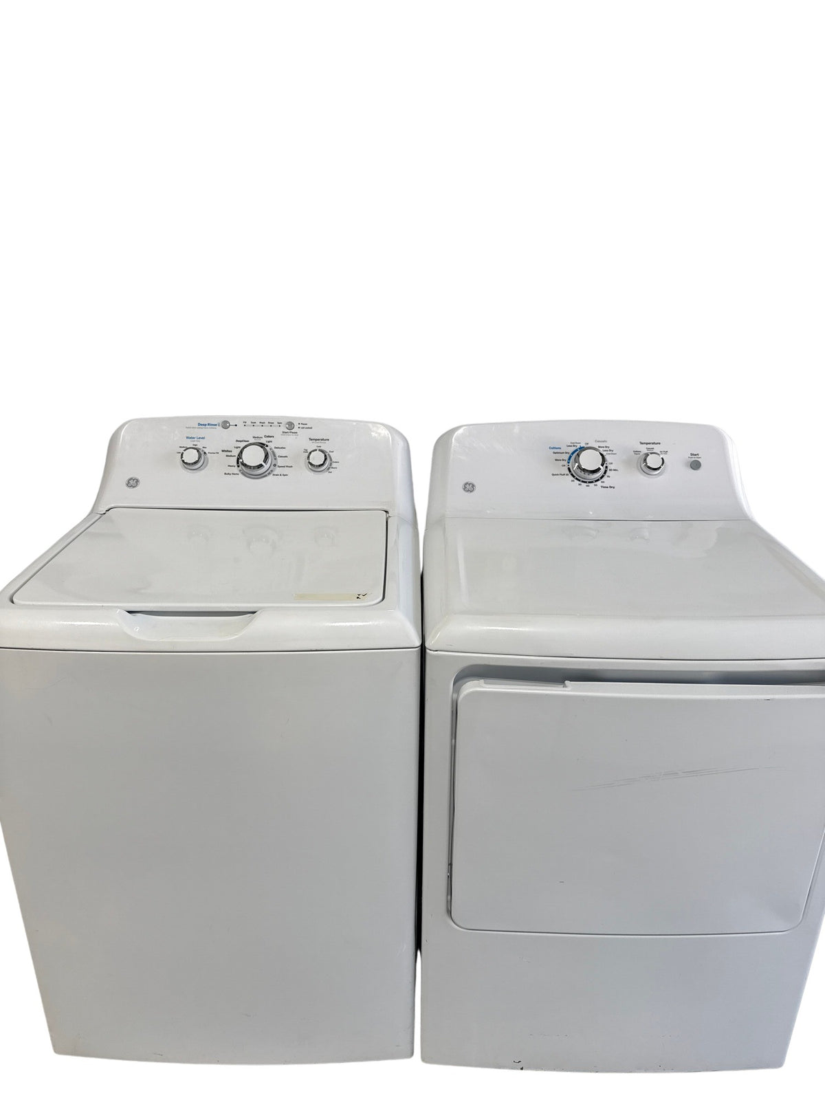 GE Top Load Washer & Electric Dryer Set - Refurbished | Austin TX