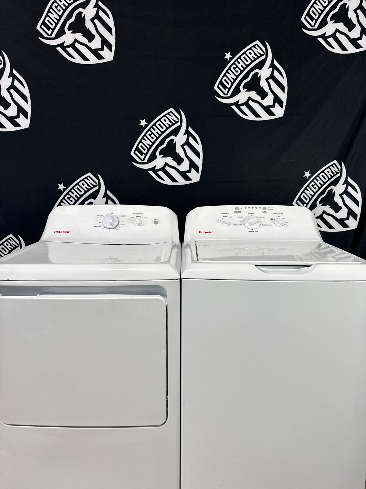 GE Top Load Washer & Electric Dryer Set - Refurbished | Austin TX
