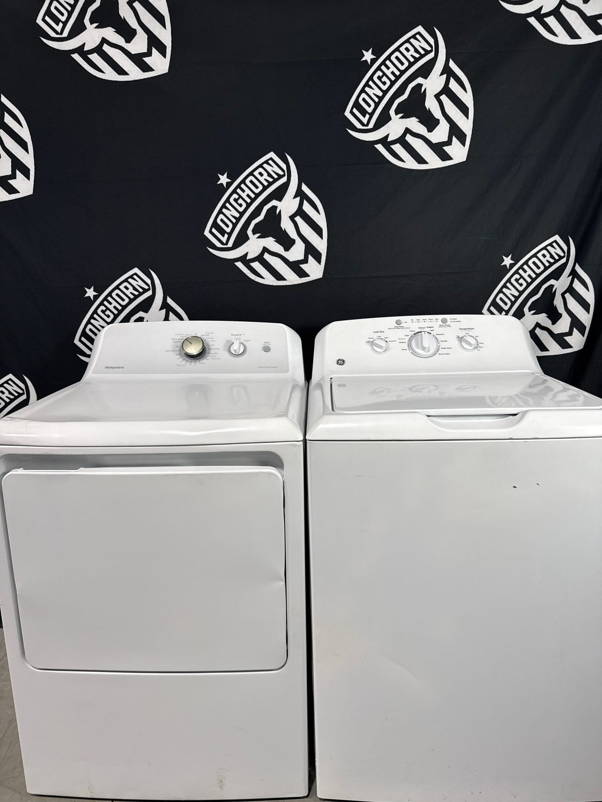 GE Top Load Washer & Electric Dryer Set - Refurbished | Austin TX